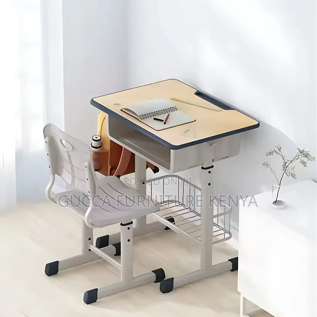 Kid's Furniture:Adjustable Plastic Modernchildren Study Desk