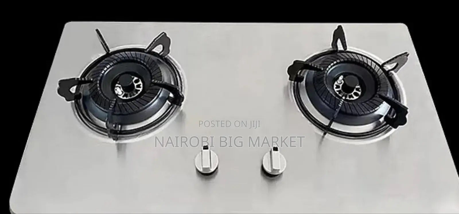 2 Burner Amaze Stainless Hob Cooker C-6