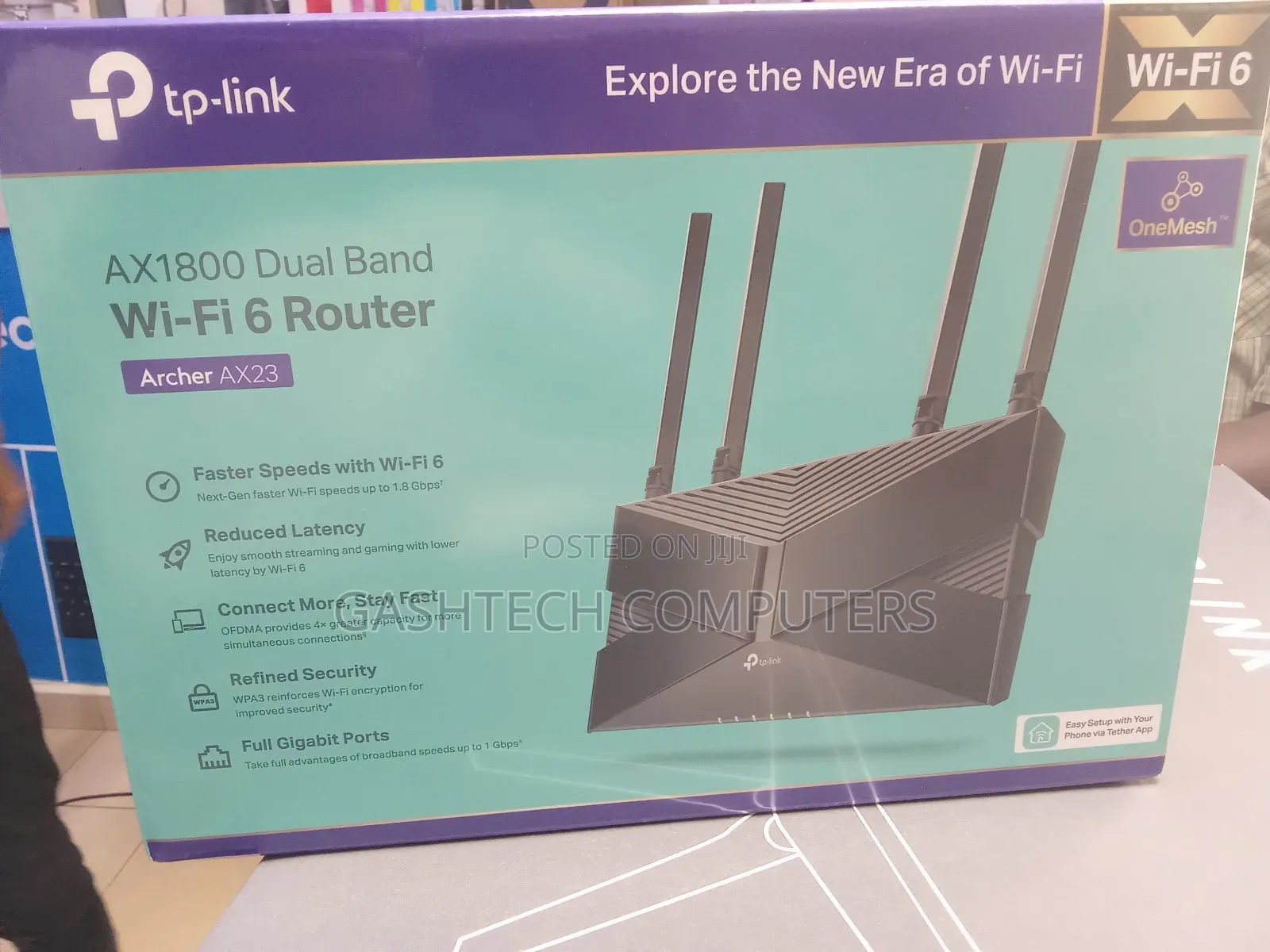 Archer Ax23 Tp-Link Ax 1800 Dual Band Wi-Fi 6 Router