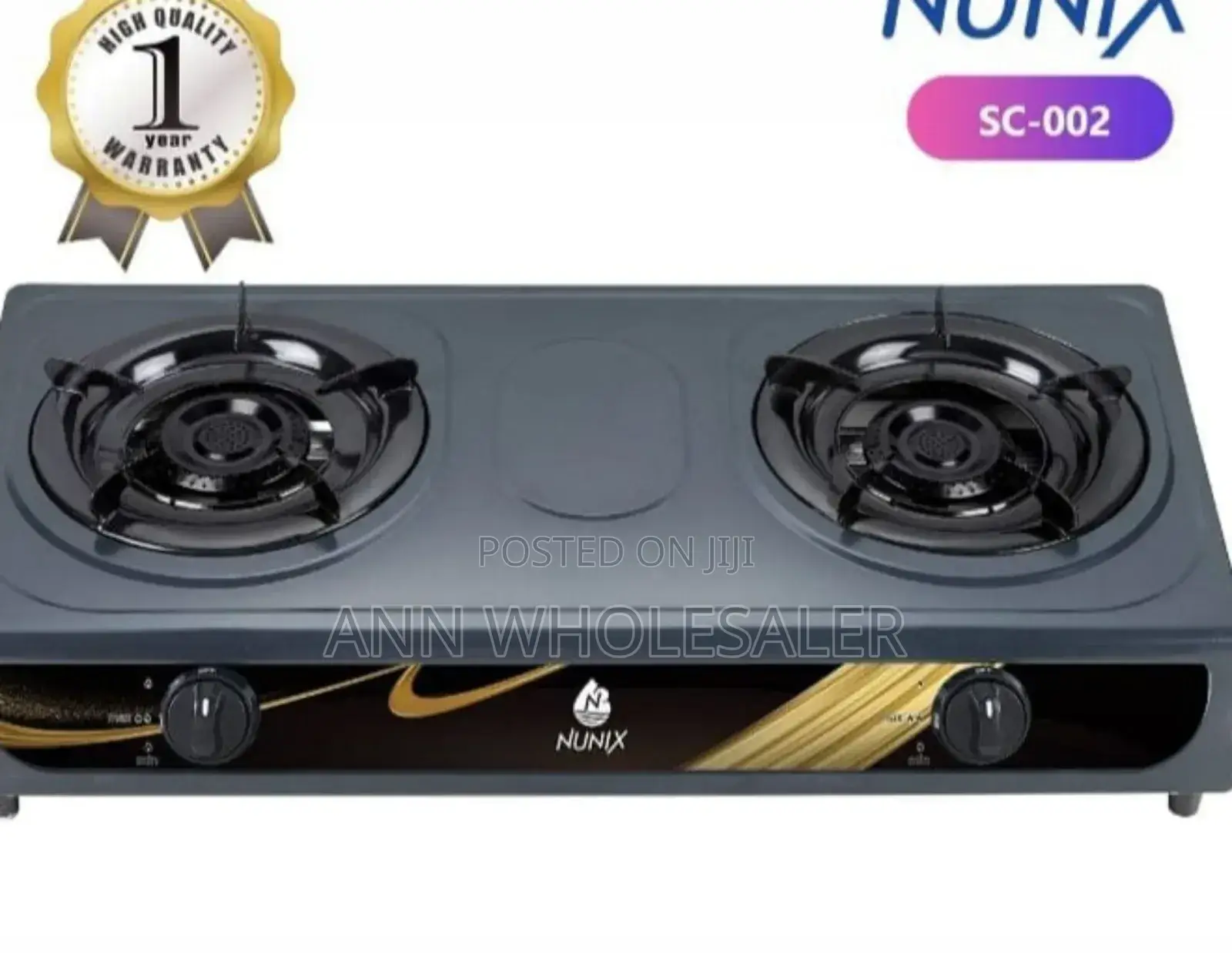 Nunix 2 Burner - Stainless