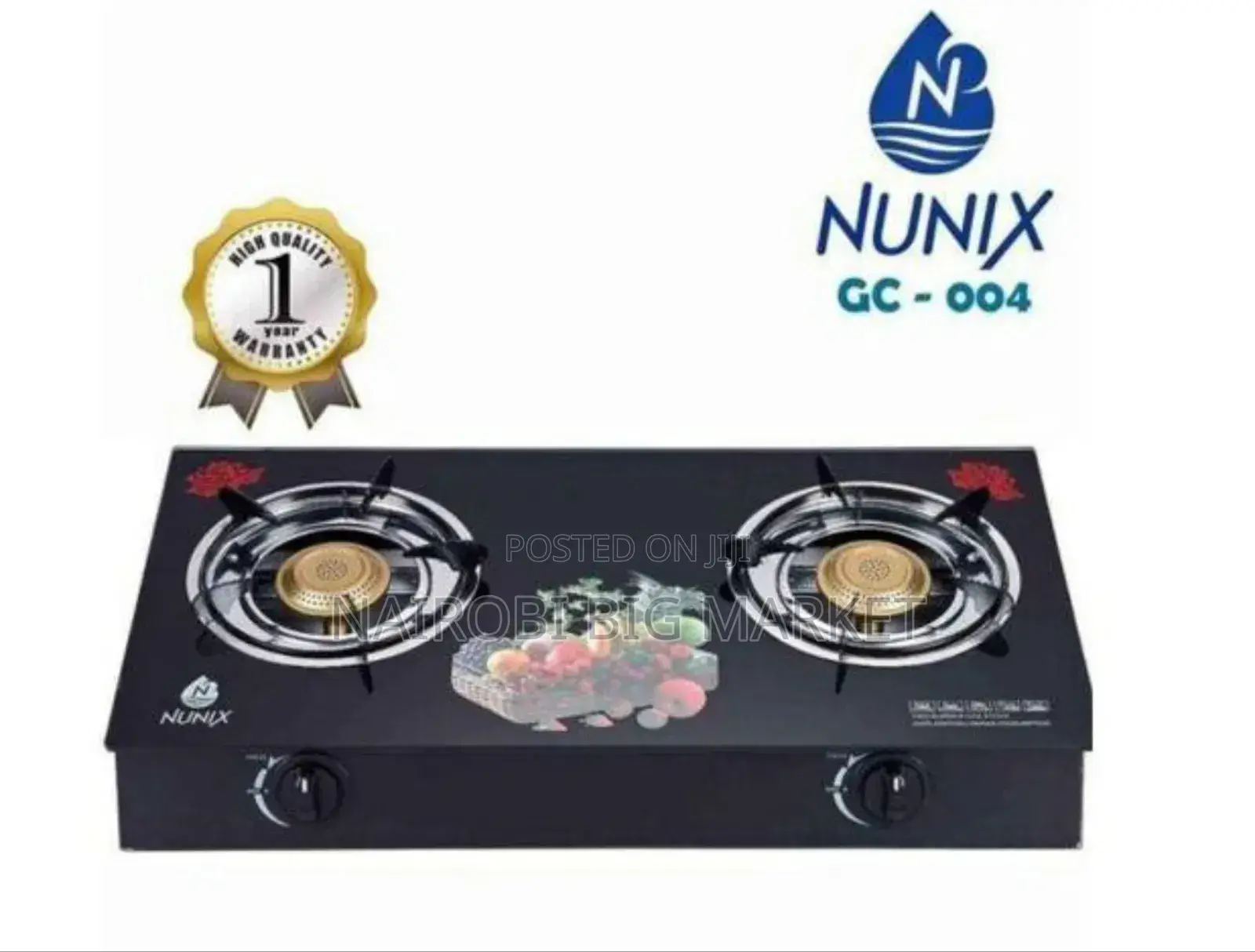 Gas Cooker Nunix - 2 Burner