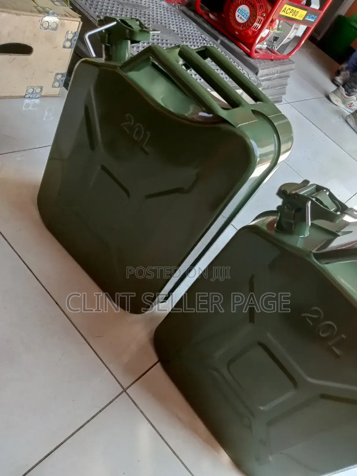 Metallic Fuel Can/ Tank Pro.