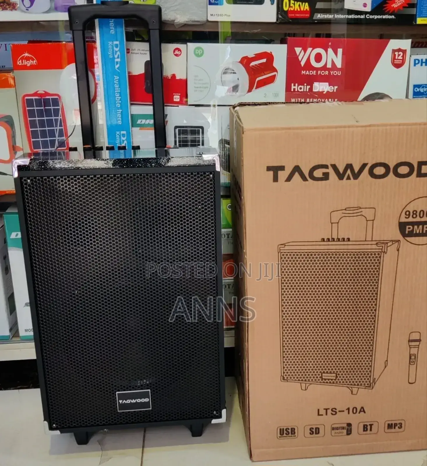 Tagwood 10" Portable Speaker System