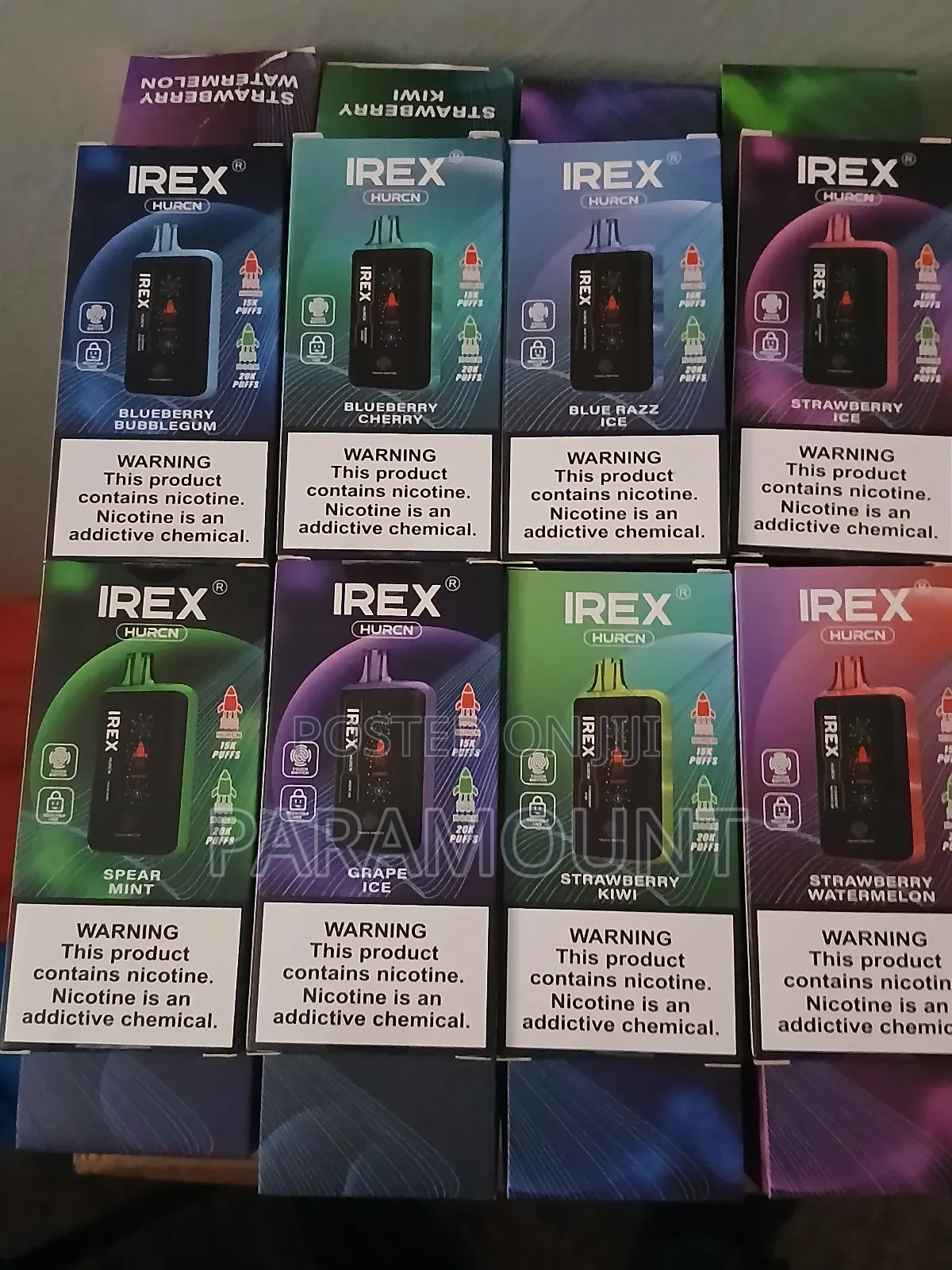 Irex 20,000 Puffs Vape.