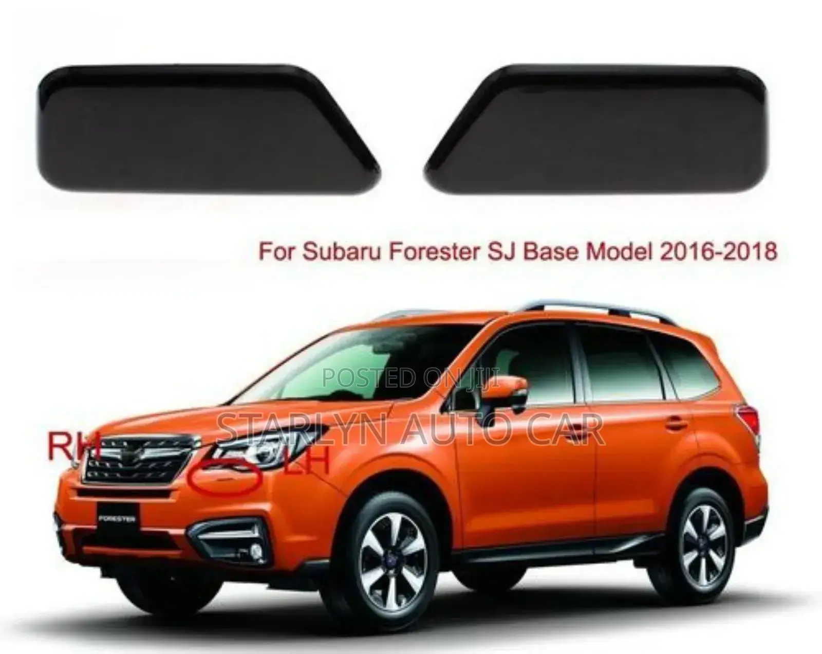 Headlights Washer Jet Cover Subaru Forester 2016/2018
