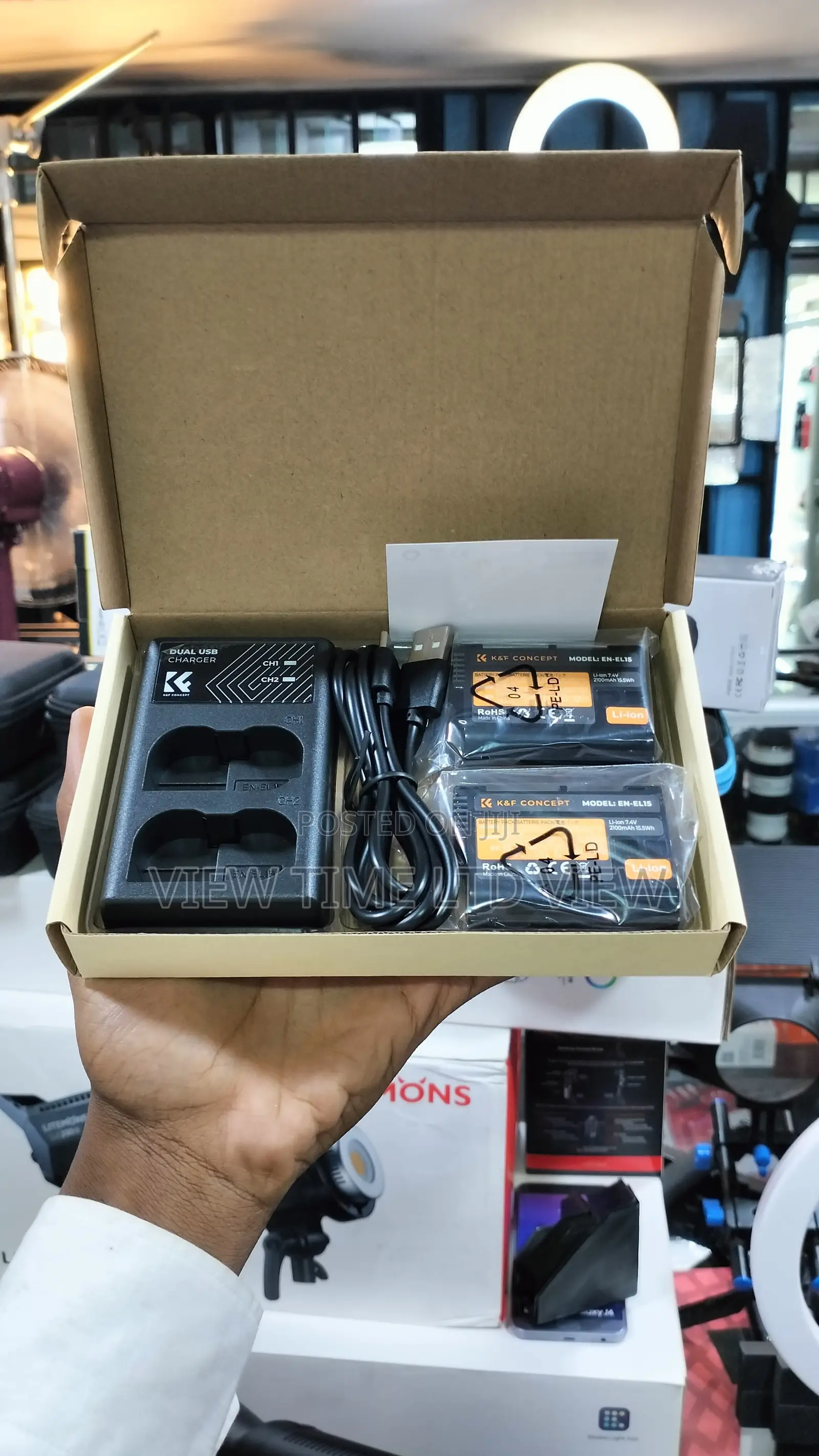 K F Sony Np Fz100 2battery and K F Sony Np Fz100 Charger Set