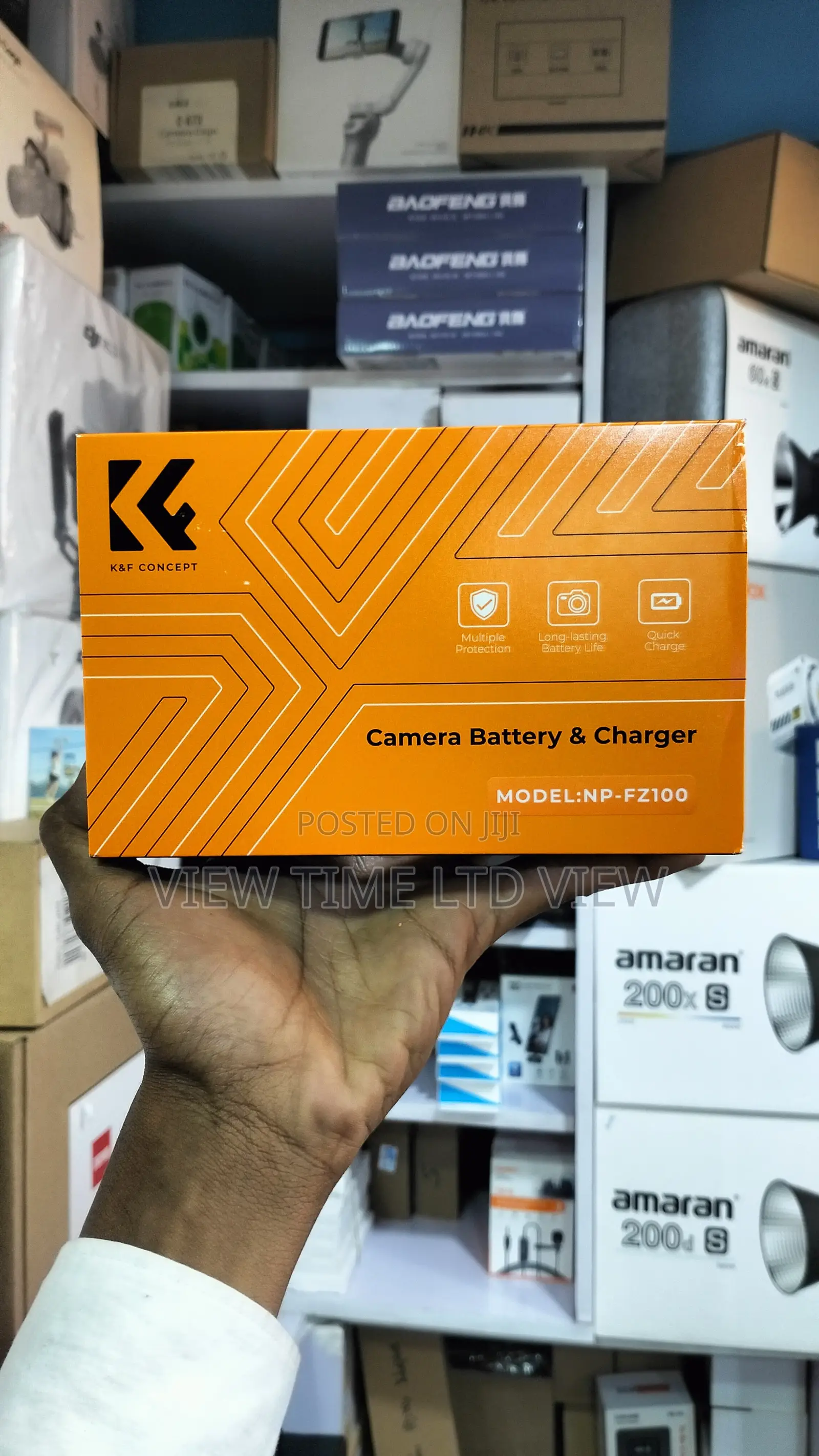 K F Sony Np Fz100 2battery and K F Sony Np Fz100 Charger Set