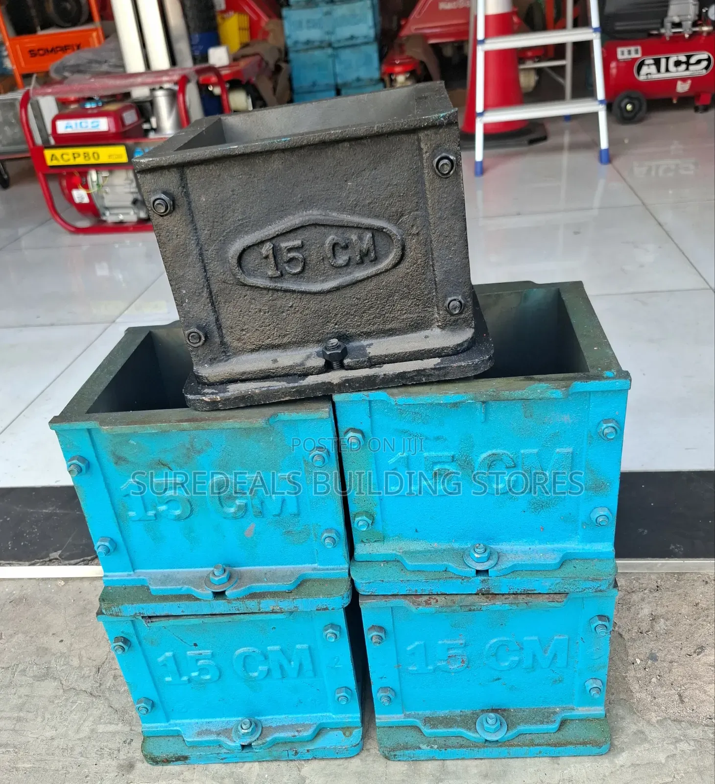 Concrete Test Cube Moulds 150mm/Cast Iron Cube Mould