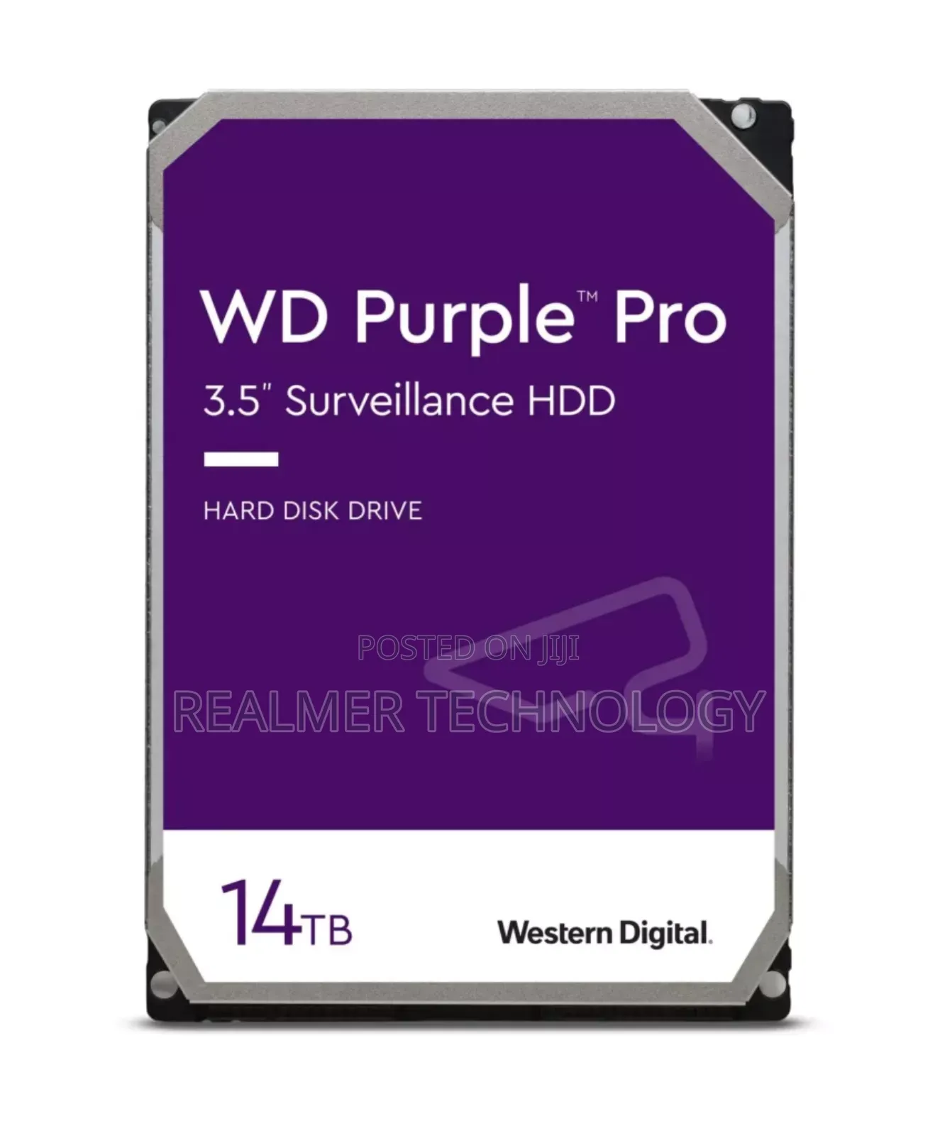 WD Purple Pro Surveillance Hard Drive 14TB, 512MB