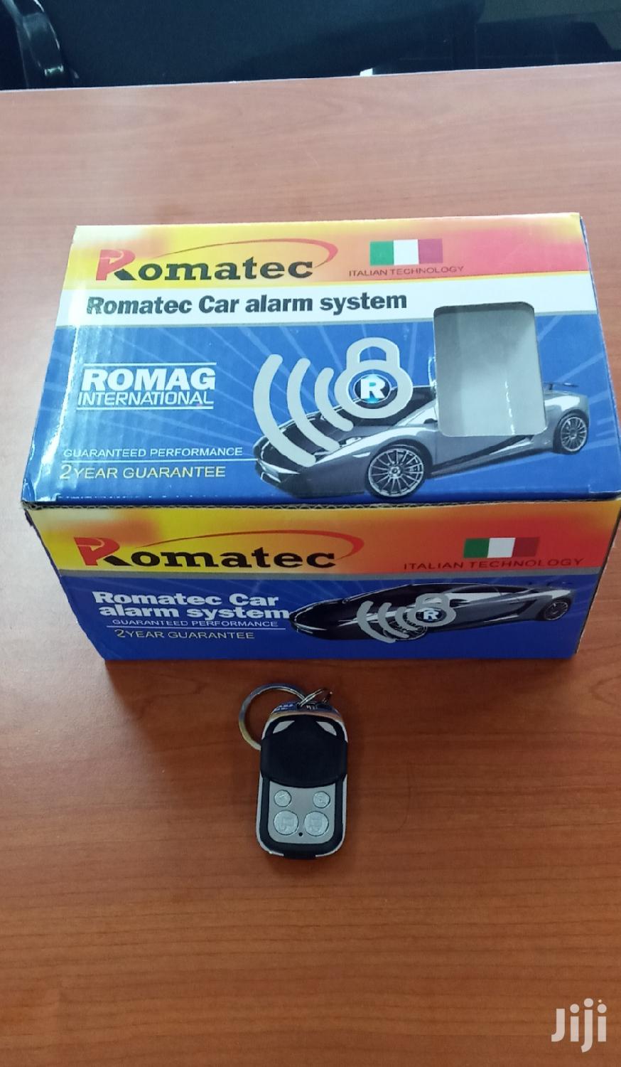 New Romatec Car Alarm With Cut Off, Free Installation.