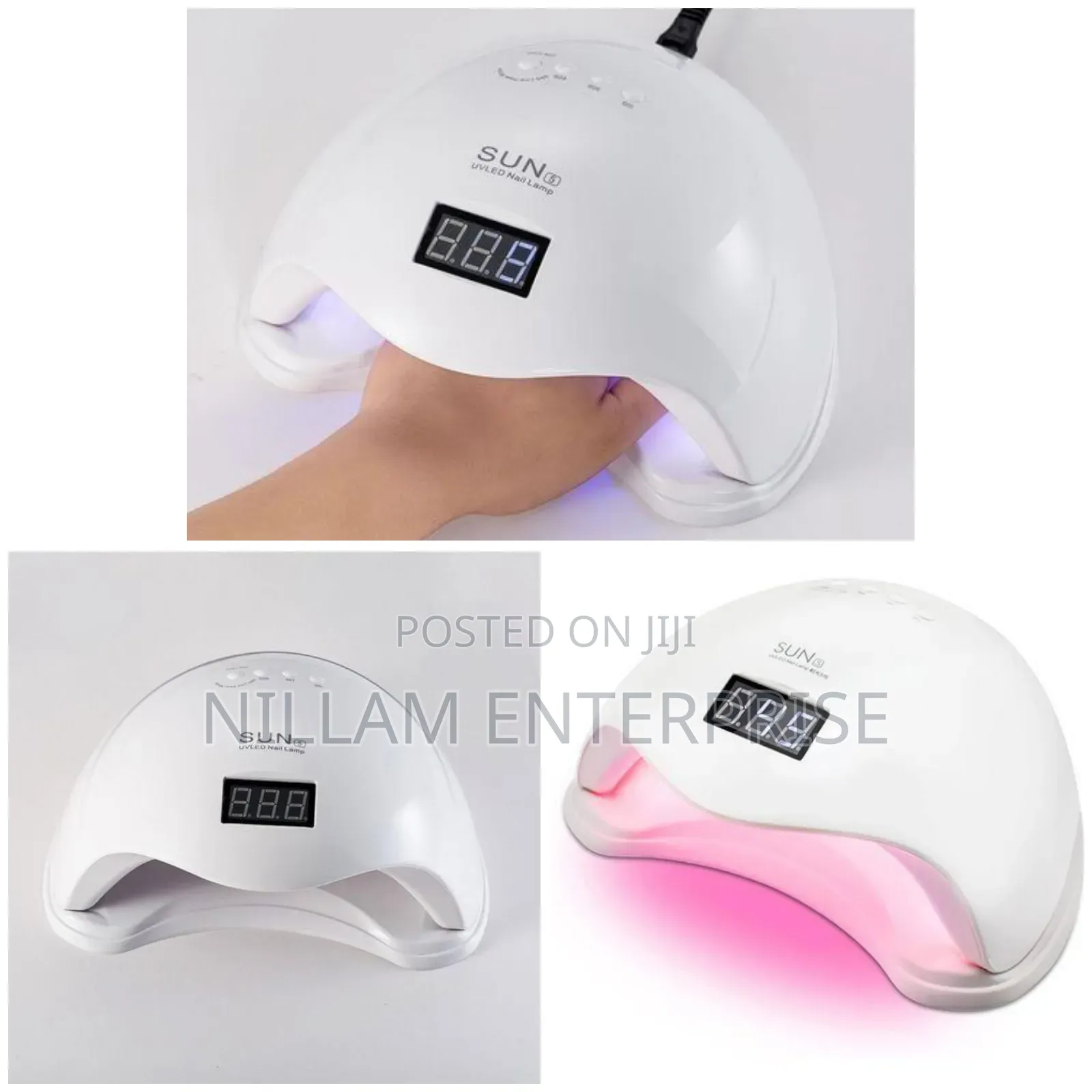 *Sun Nail Gel Machine Curing UV LED Polish Lamp