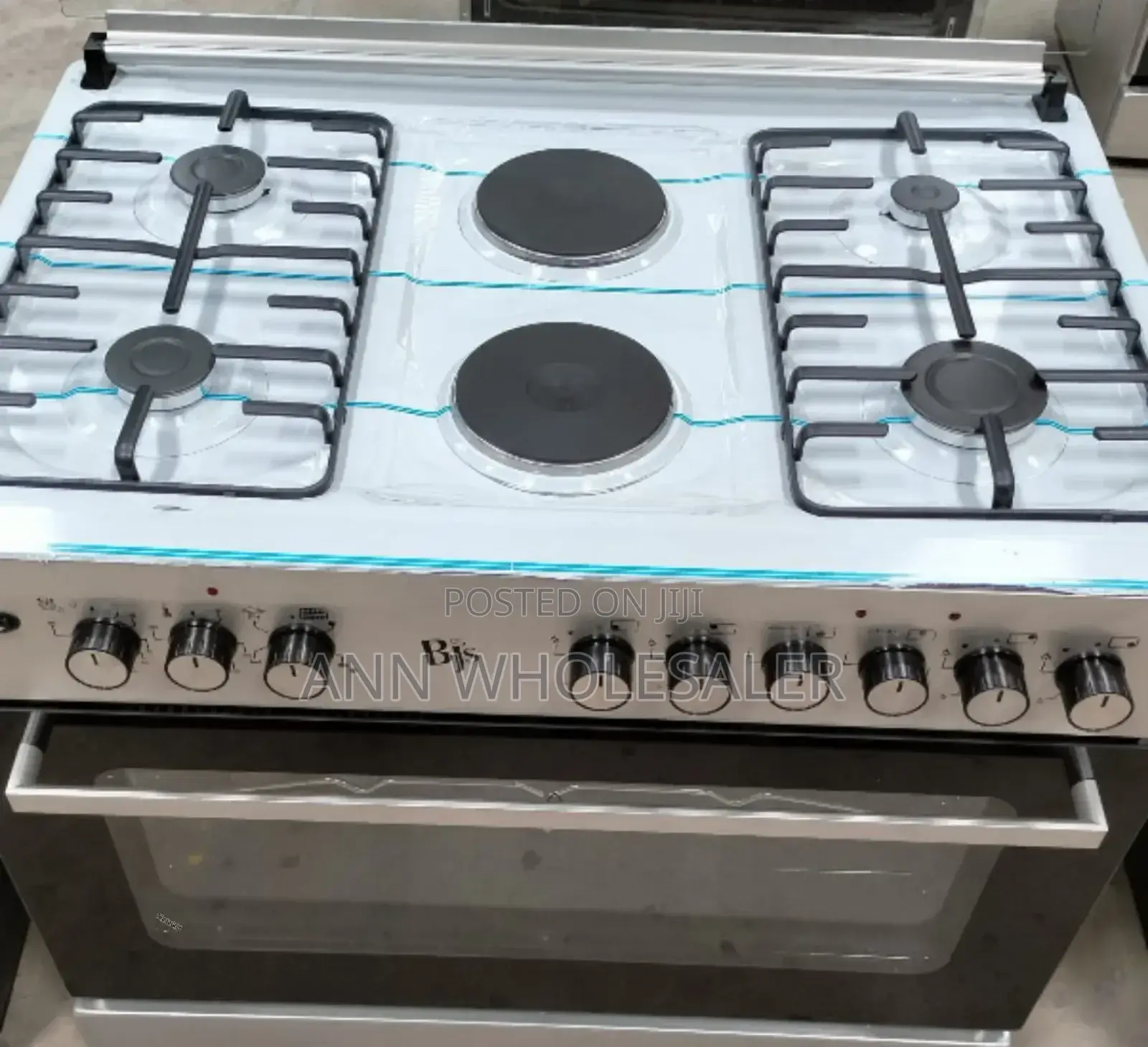 BJS 60x90 4+2 Hot Plate Gas Cooker, Oven 90litres TR/G-C