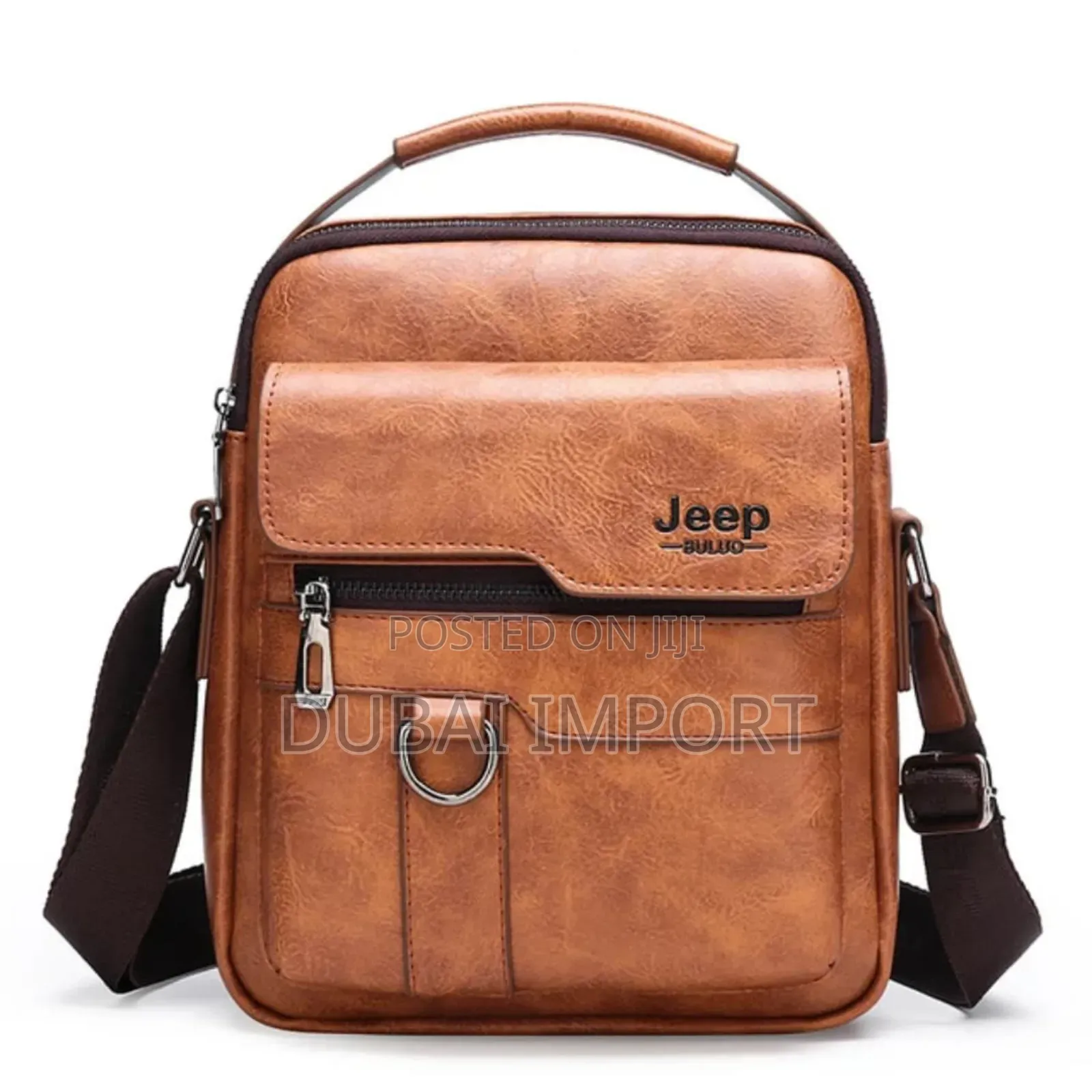 Jeep Classic Messenger Shoulder Bag /Unisex Travel Sling Bag
