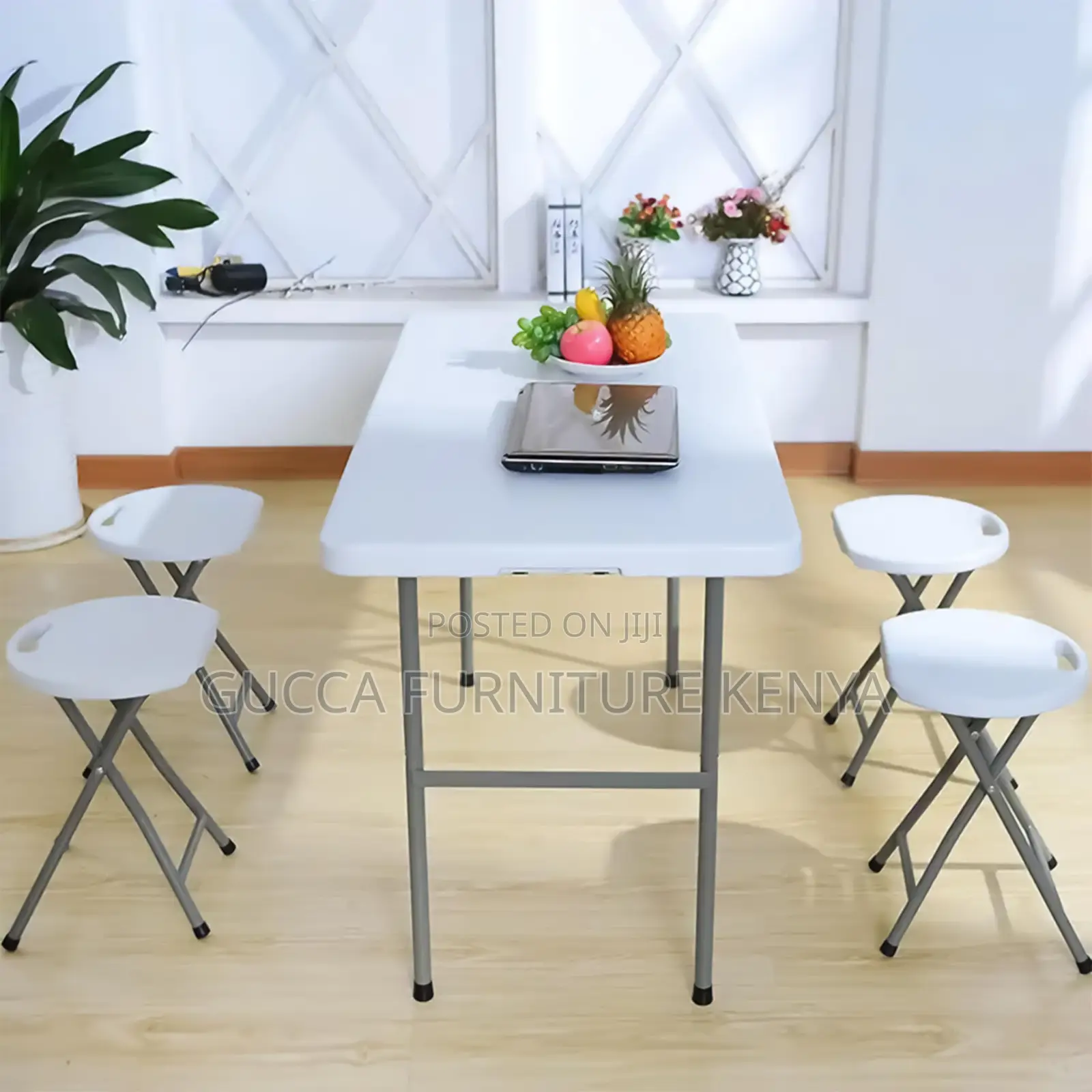 Dining Tables: Heavy-Duty Plastic Portable Picnic Table