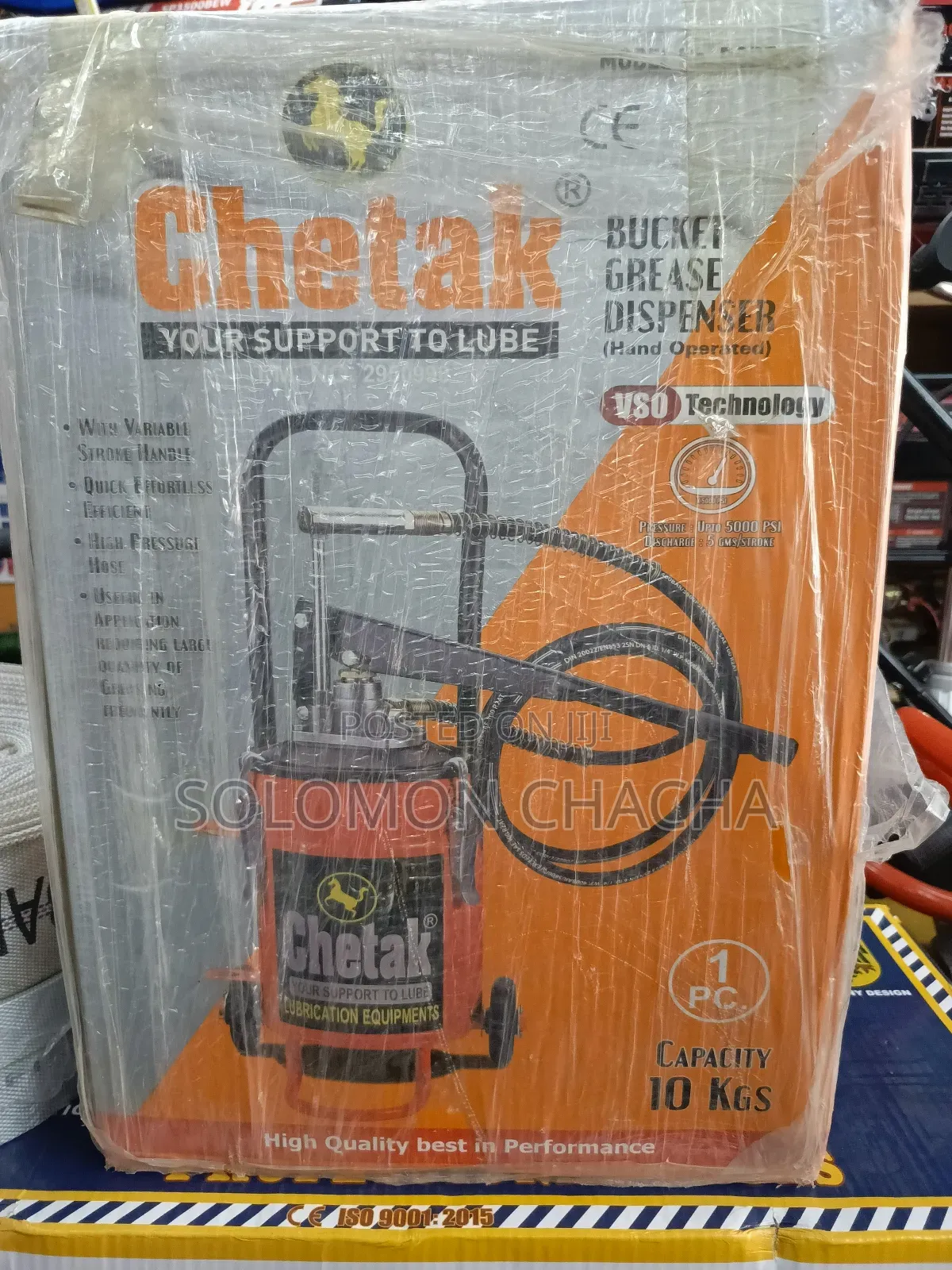Chetak 10L Heavy Duty Grease Bucket Dispenser Best Quality