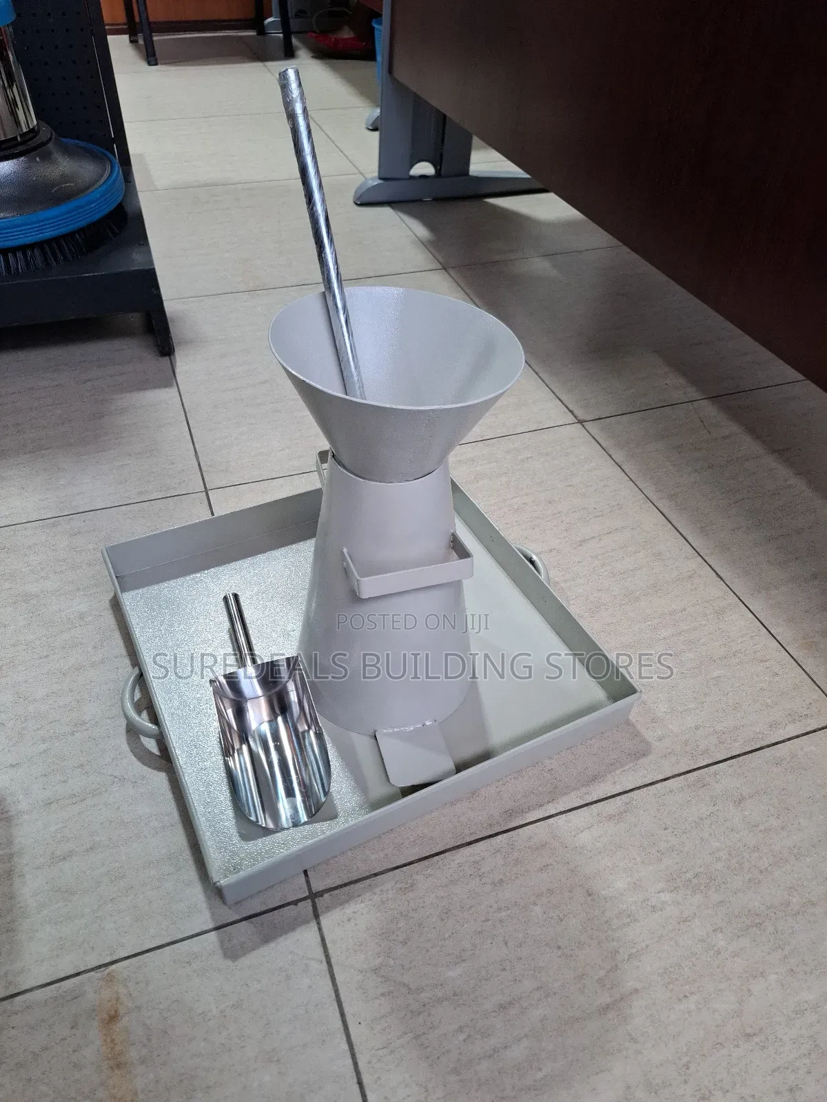 Slump Cone Apparatus for Slump Test-Complete Set.