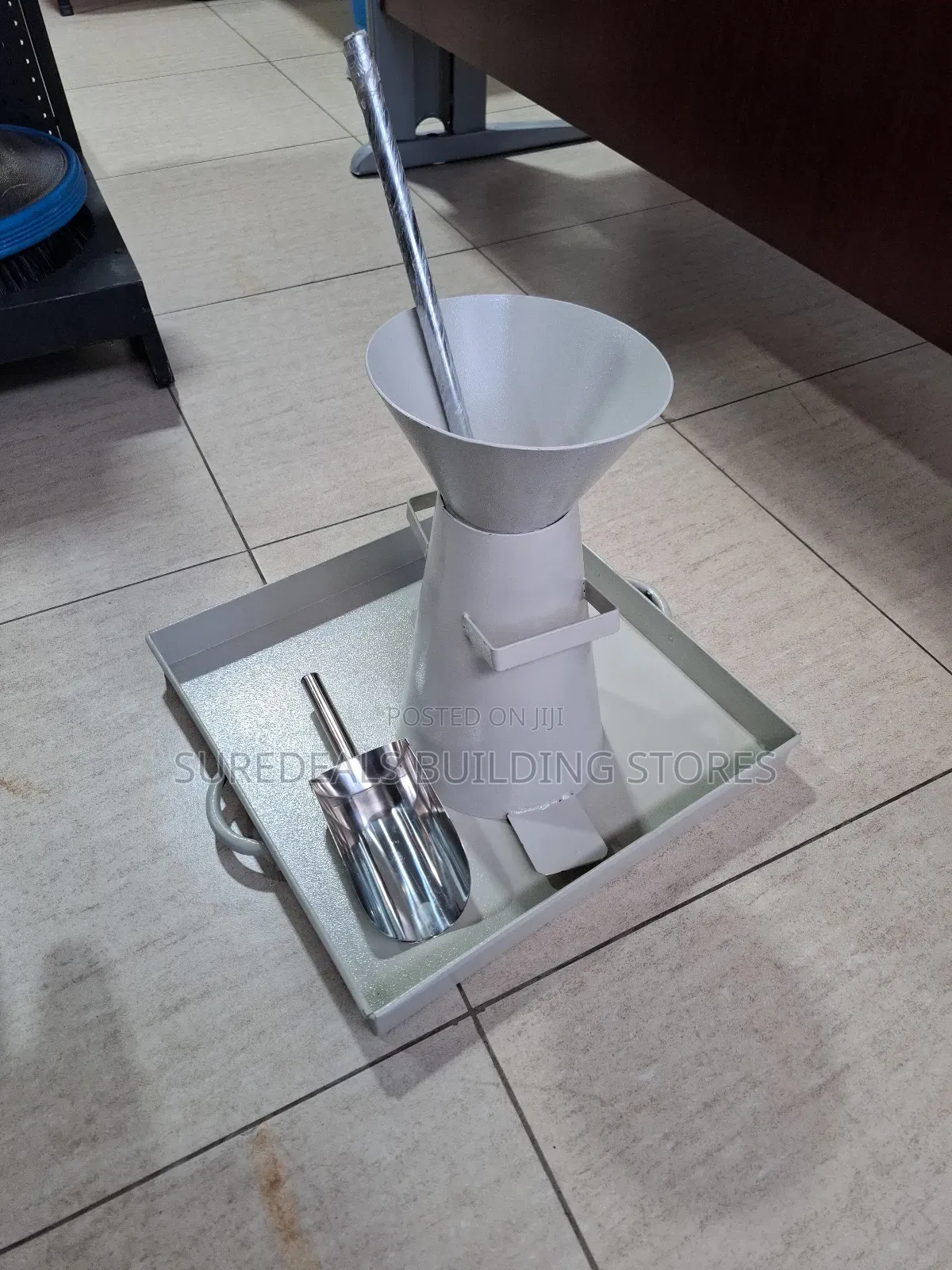 Slump Cone Apparatus for Slump Test-Complete Set.