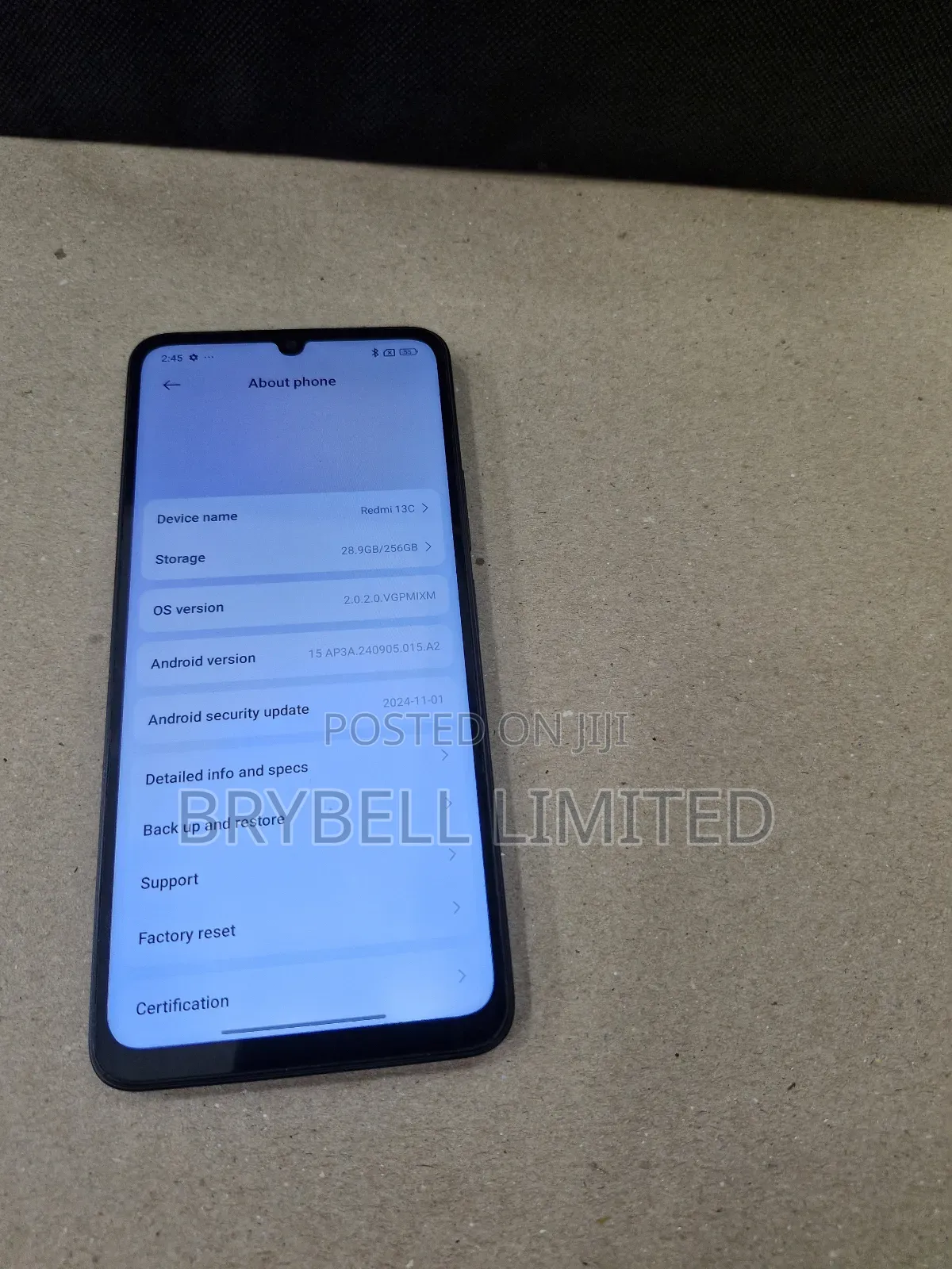 Xiaomi Redmi 13C 256 GB Red
