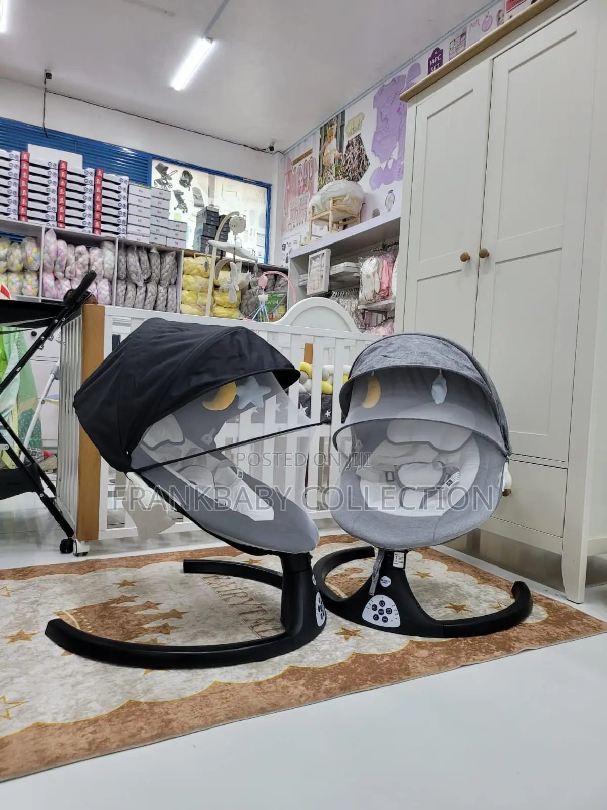 Electric Baby Swing Bouncer With Bluetooth