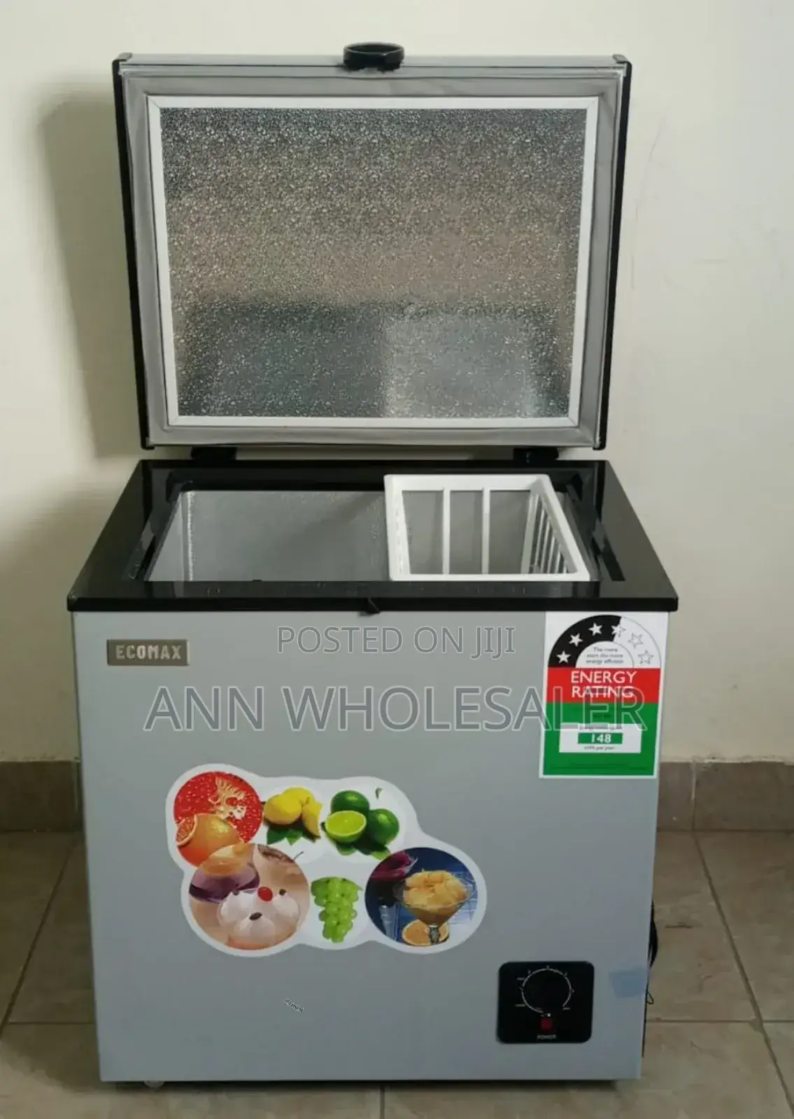 Grey 90L Ecomax Deep Freezer E/60l-Dl