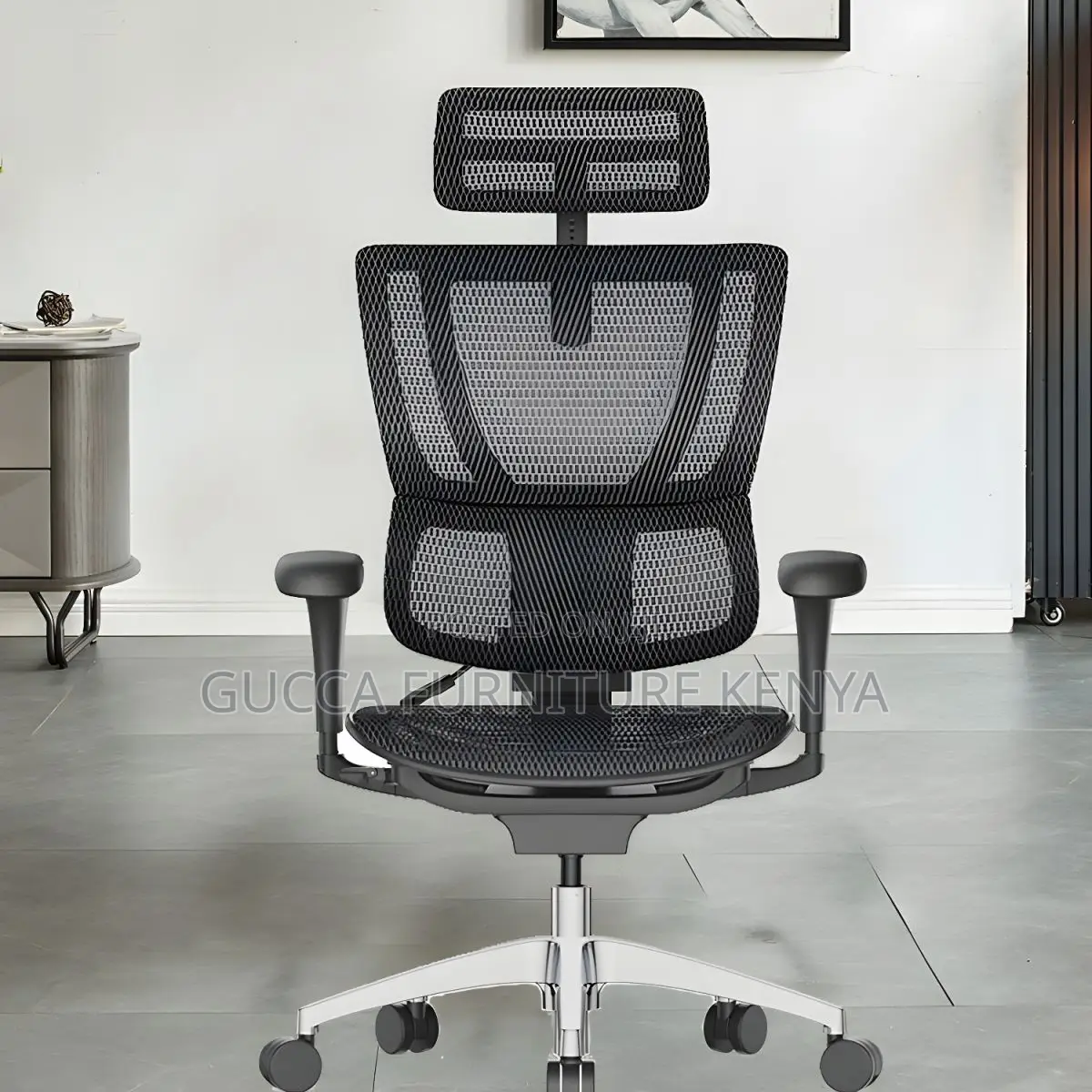 Office Chairs: Modern Mesh Office Chair Movable Arms