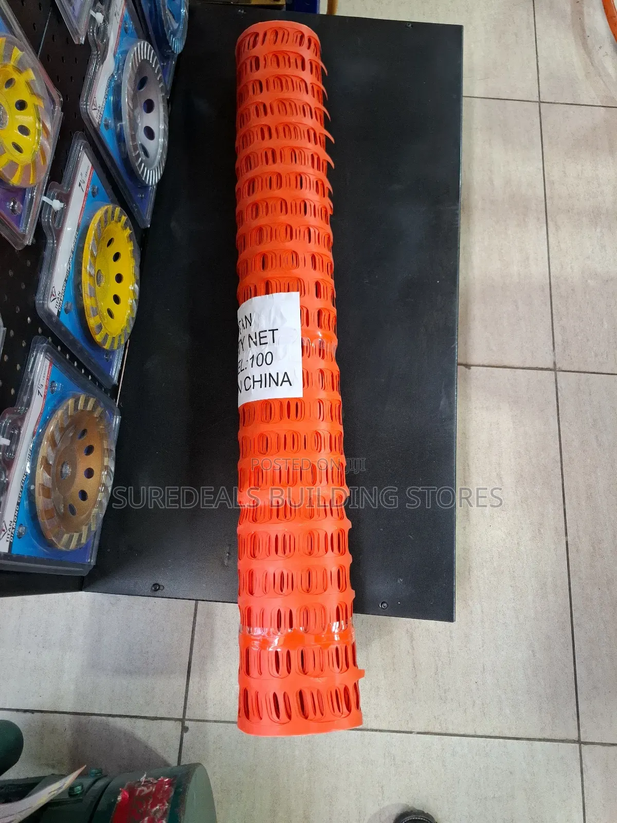 Orange HDPE Barricading Safety Net