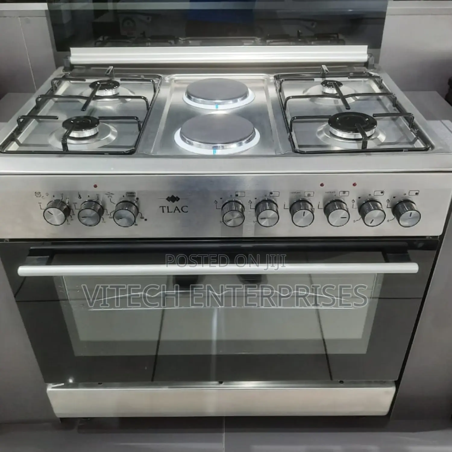 Tlac Standing Cooker 4gas +2 Hot Plate and Oven