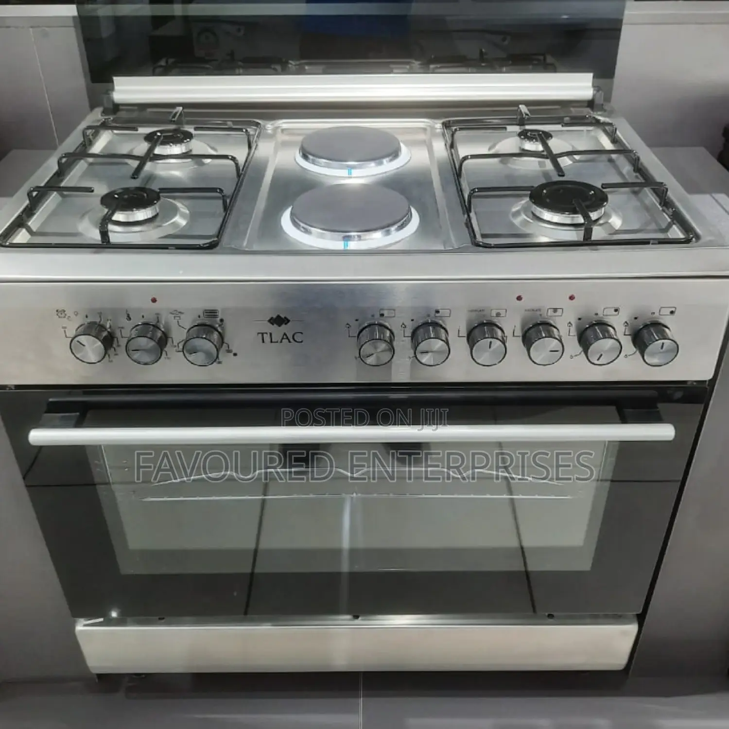 Tlac Standing Cooker 4gas +2 Hot Plate and Oven