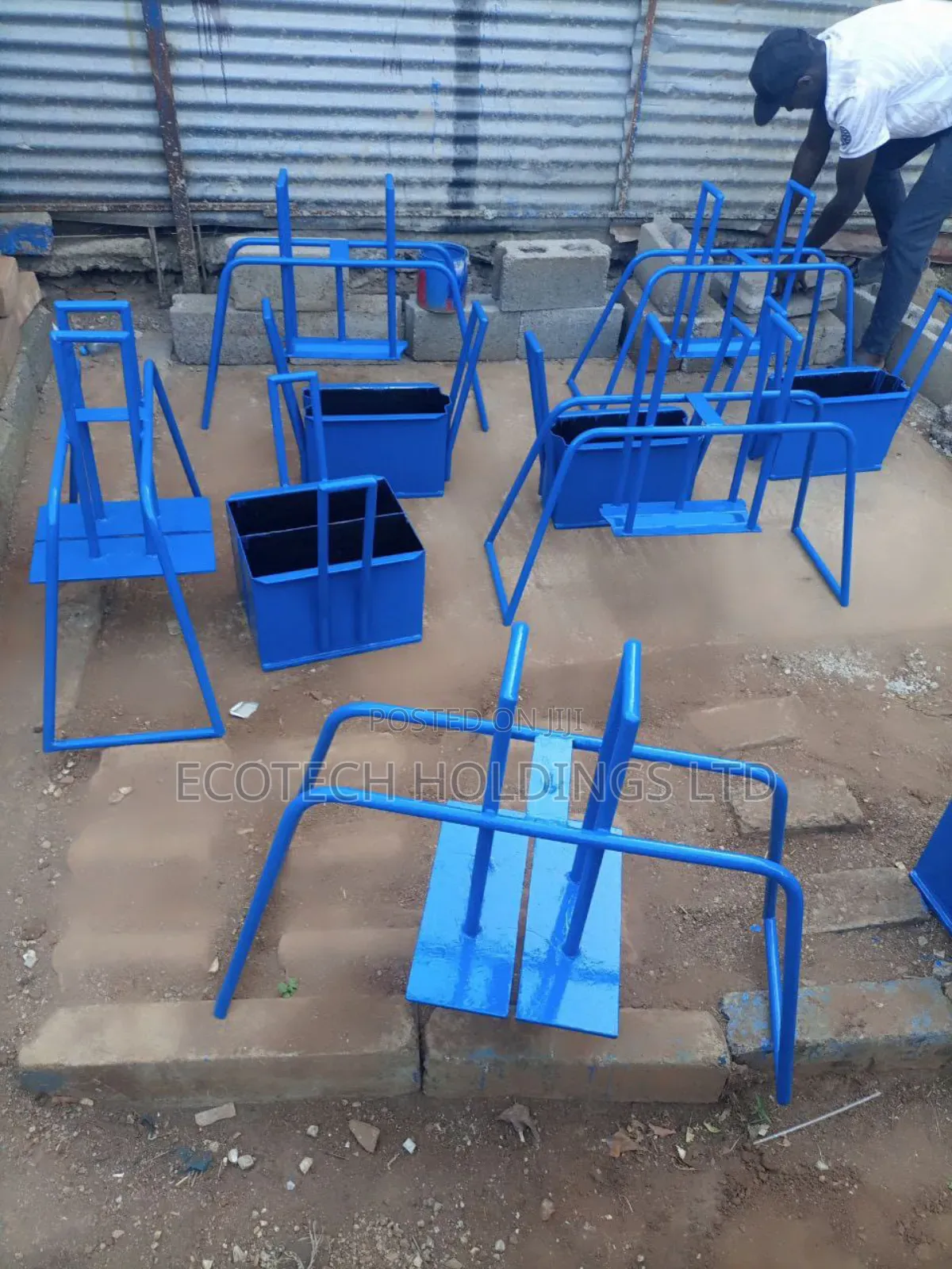 2 in 1 Interlocking Block Making Mould Machine