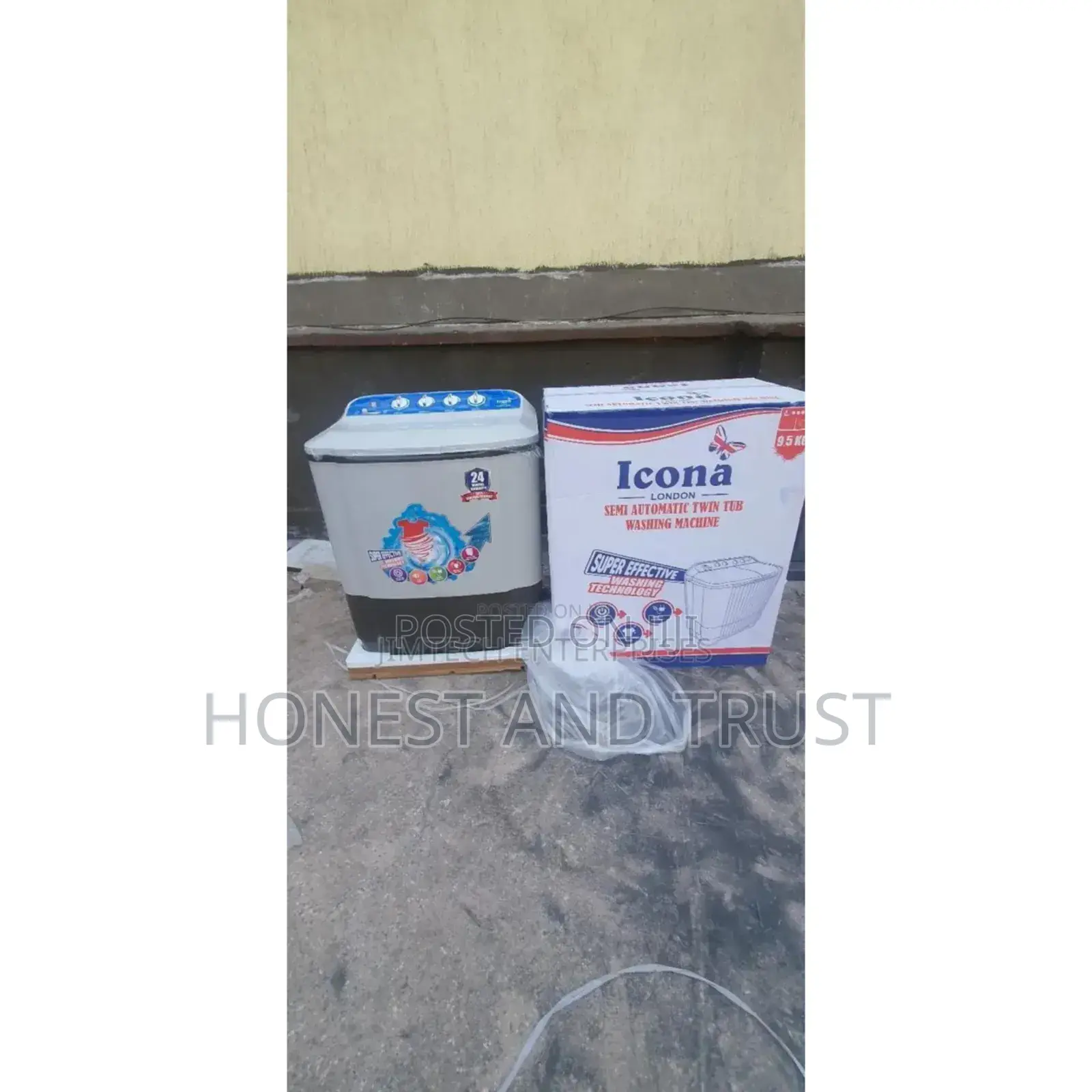 Icona 9kgs Washing Machine