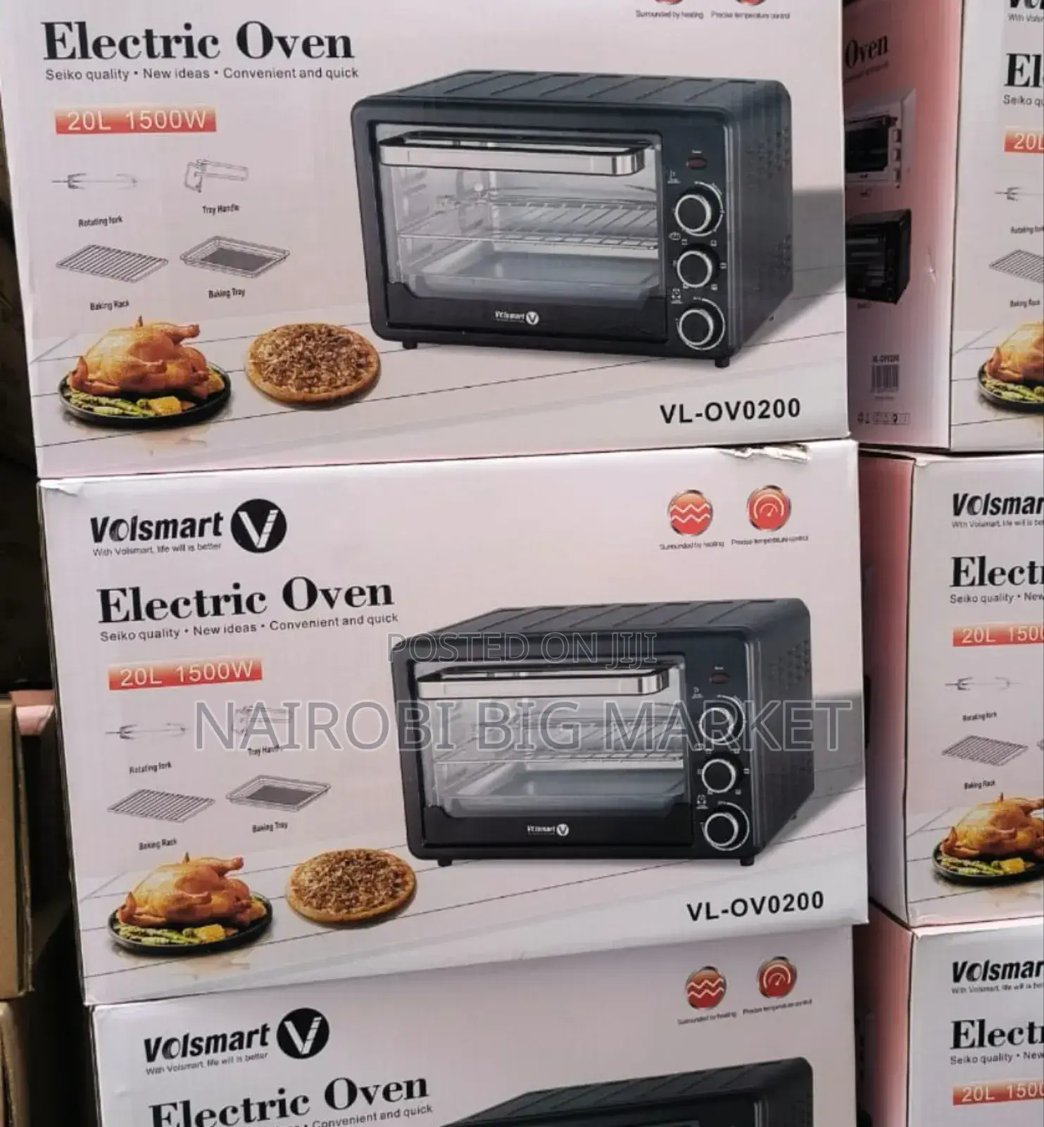 New Volsmart Electric Oven ON-6