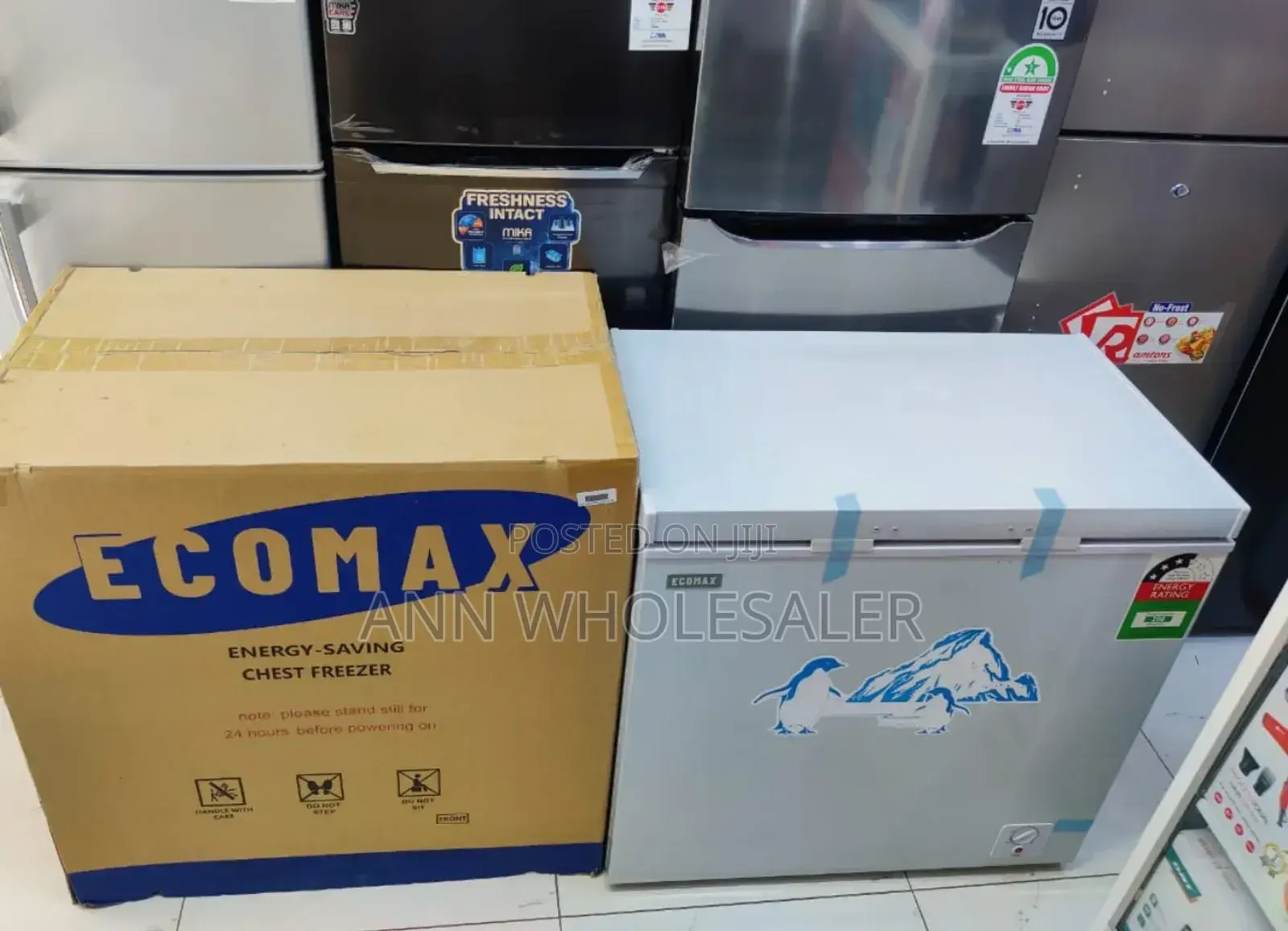 Ecomax - Freezer- *Ecomax Freezer 169litres