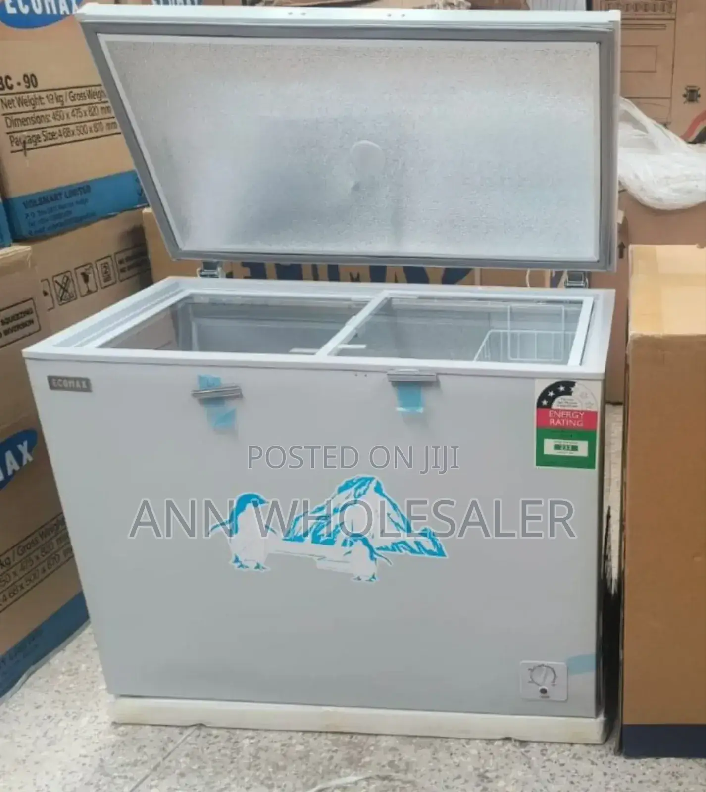 *Ecomax Freezer 219litres GH-6