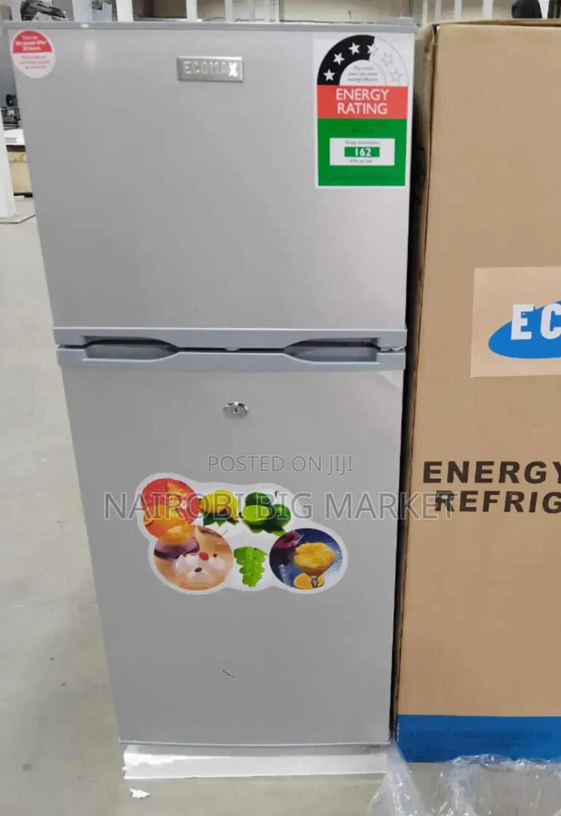Ecomax 118 Litres Two Door Refrigerator E/118ld