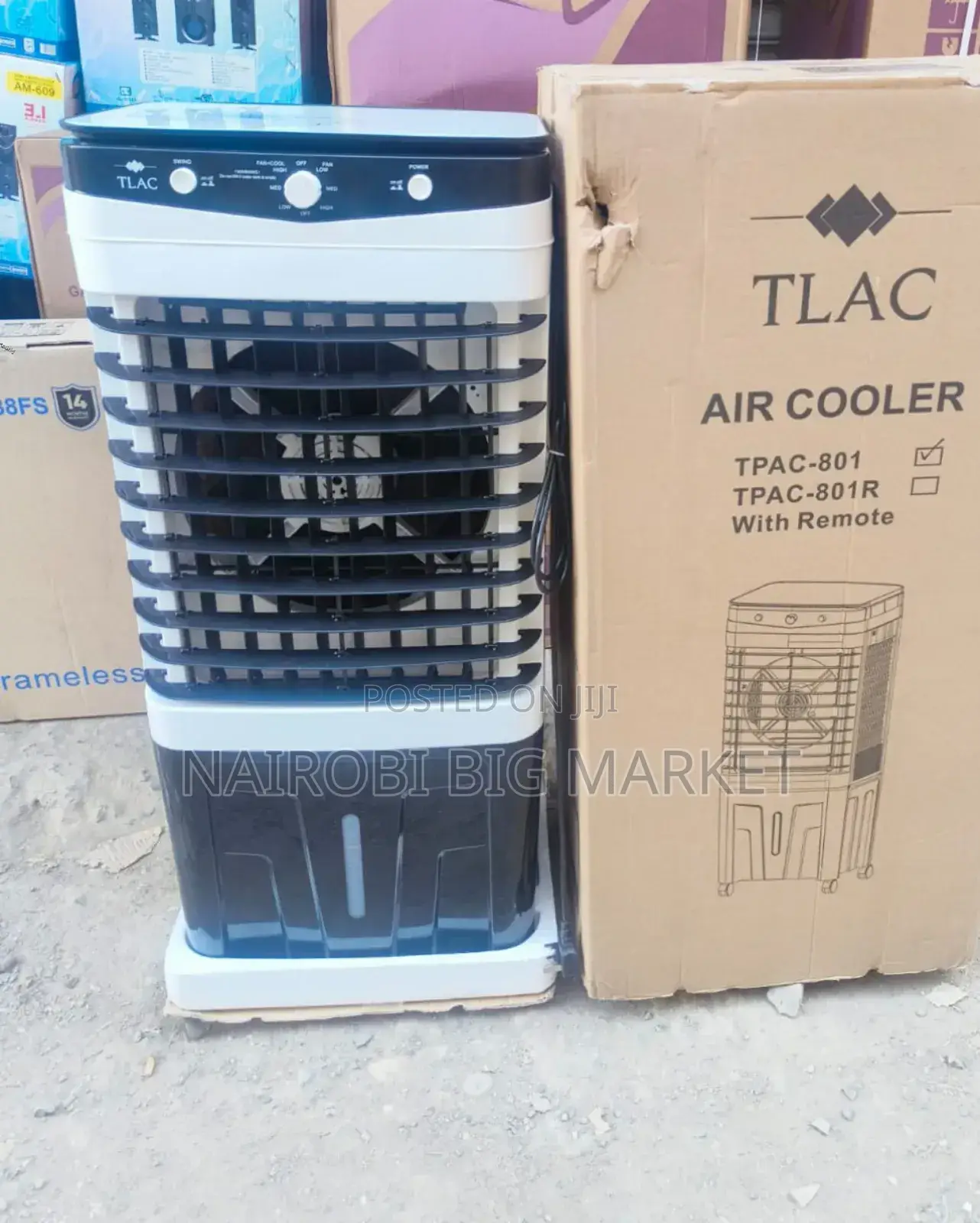 TLAC 50litres Air Cooler Machine Portable Water-Cooled T/W