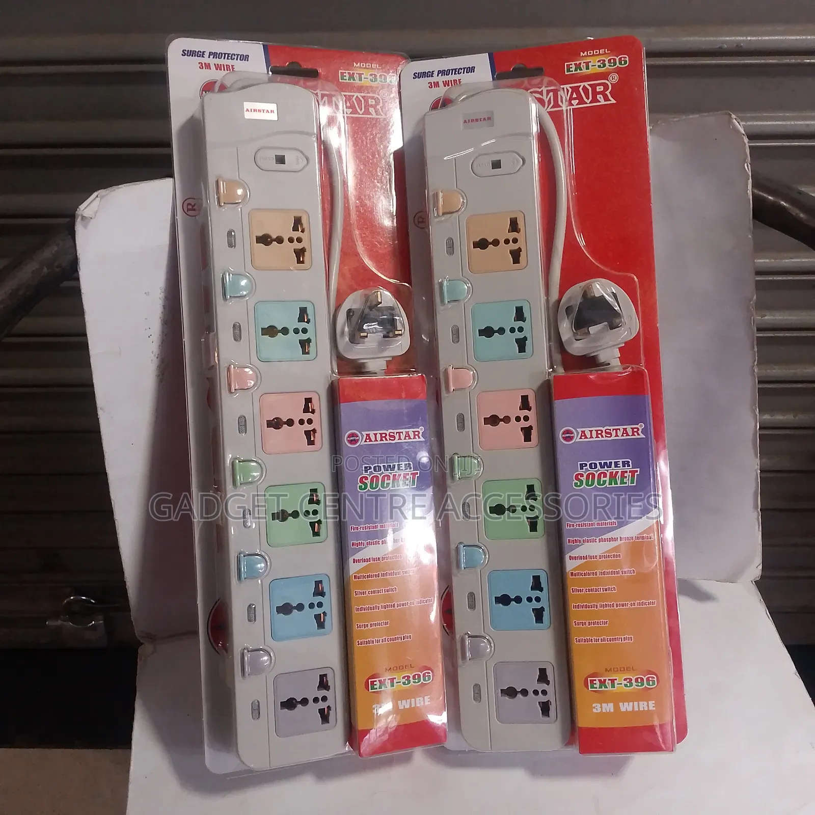 Surge Protector 6 Ports Extension Cable