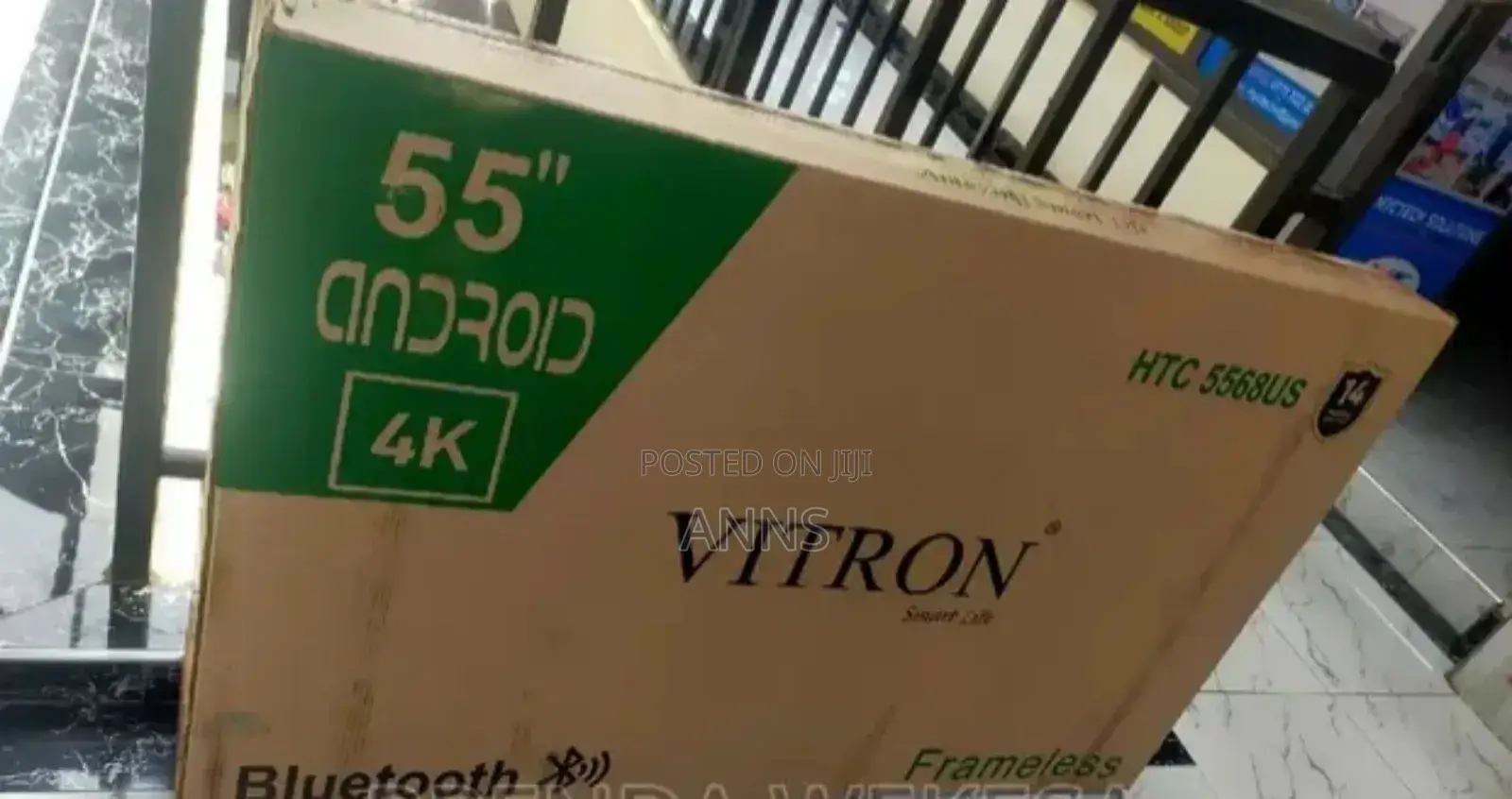 Vitron 55 Inch Android Smart With Bluetooth Television