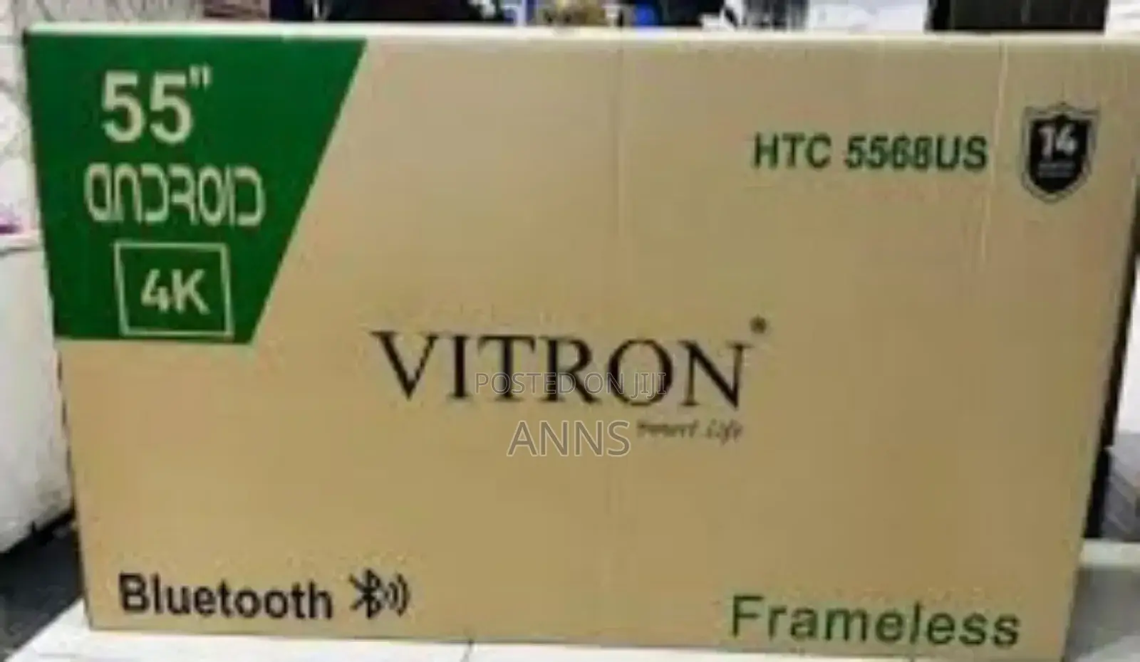 Vitron 55 Inch Android Smart With Bluetooth Television