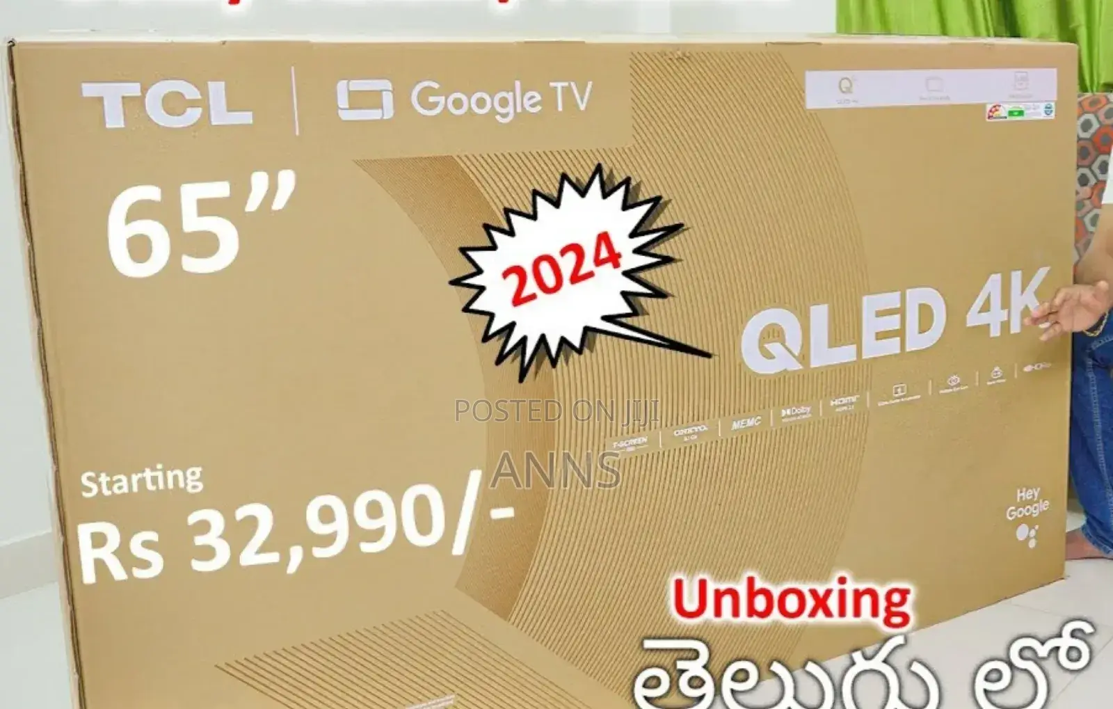 TCL 65" Best Qled Google Television
