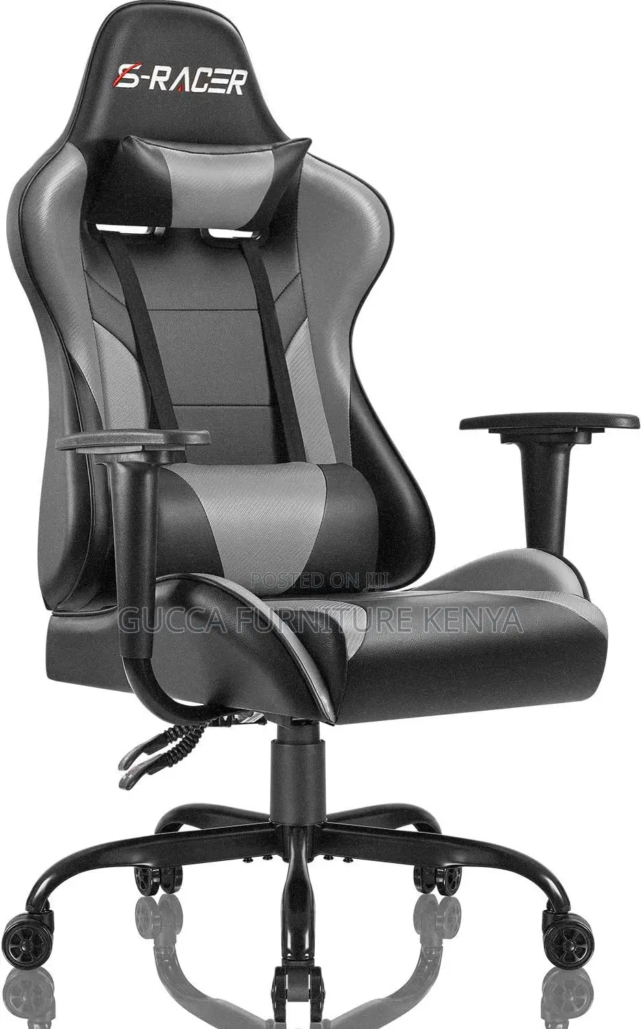 Office Chairs: Ergonomic High Back Racing Desk Gamer Chair