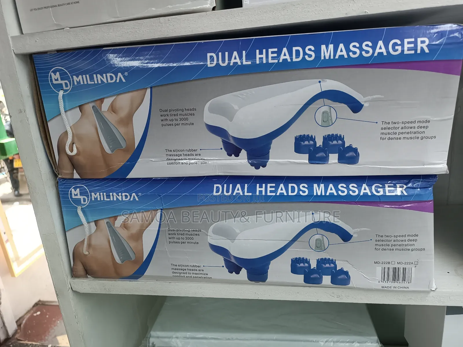 Double Dolphin Massager