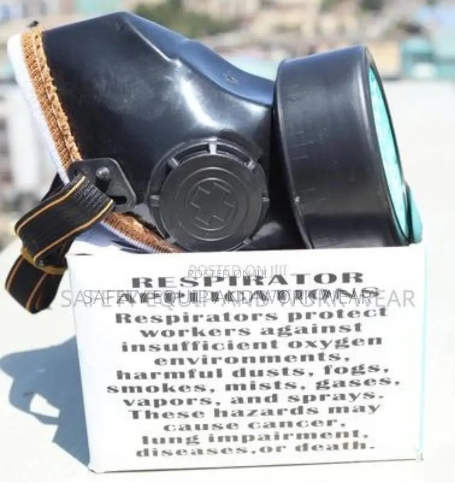 Single Nozzle Chemical Respirator
