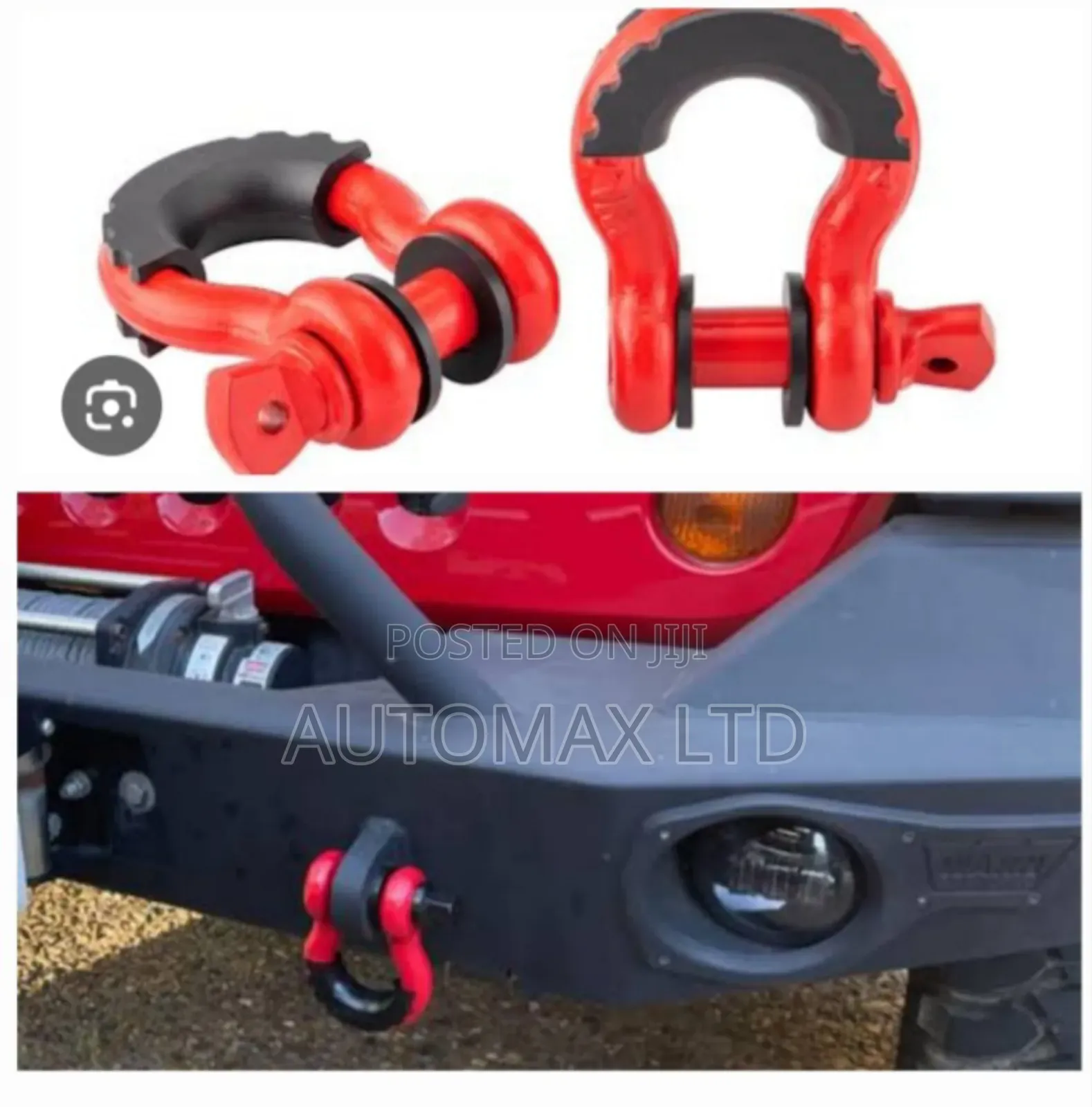 Heavy Duty, D-Ring Shackles. For Toyota,Defender,Ford,Nissan