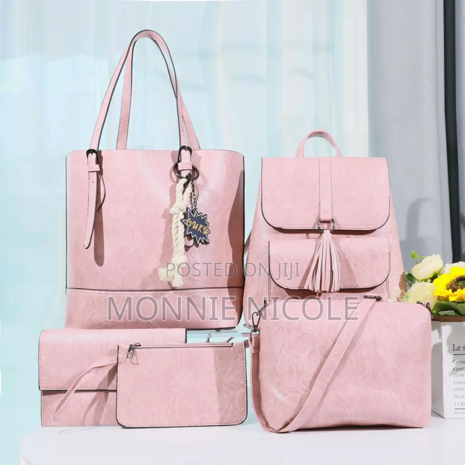 5 in 1 Quality Hand Bags Plus Backpack