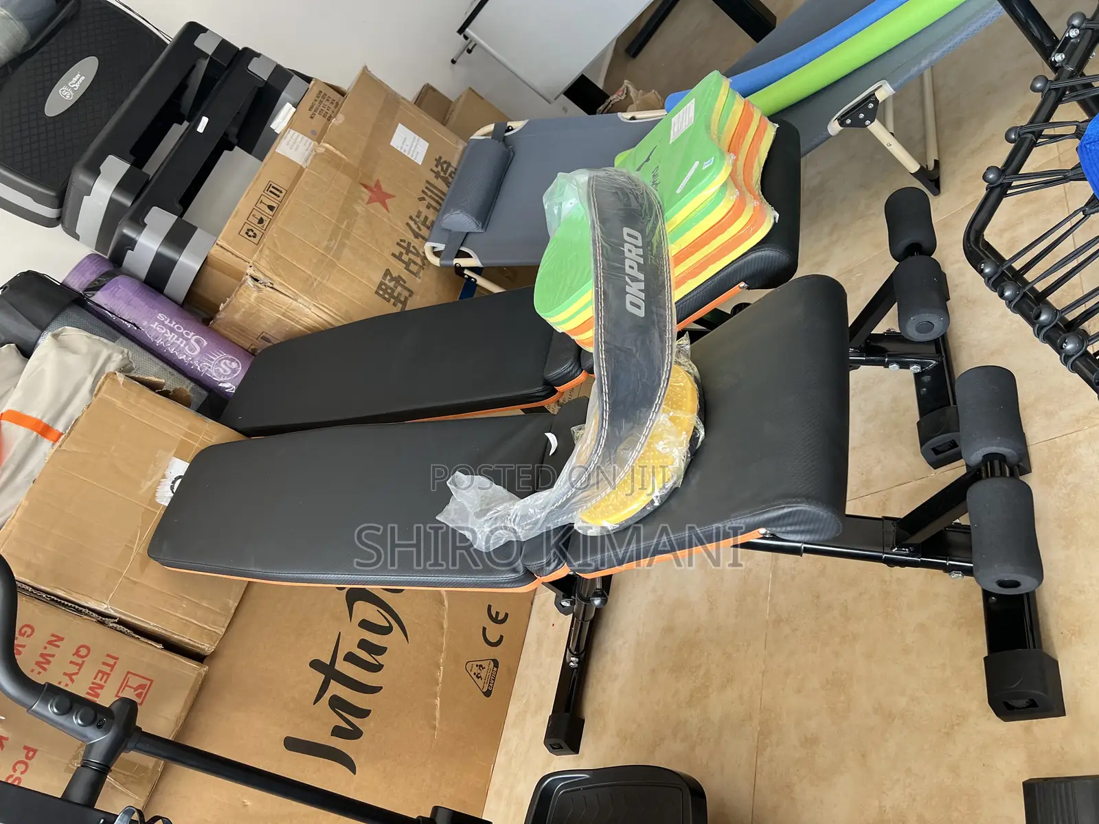 Gym Weight Bench Adjustable With Inclines and Declines