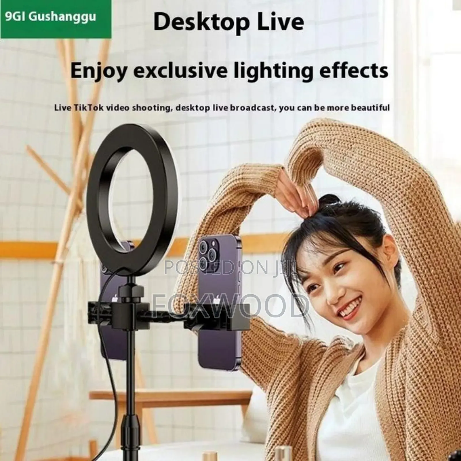 Ring Light Universal Dual Position Available