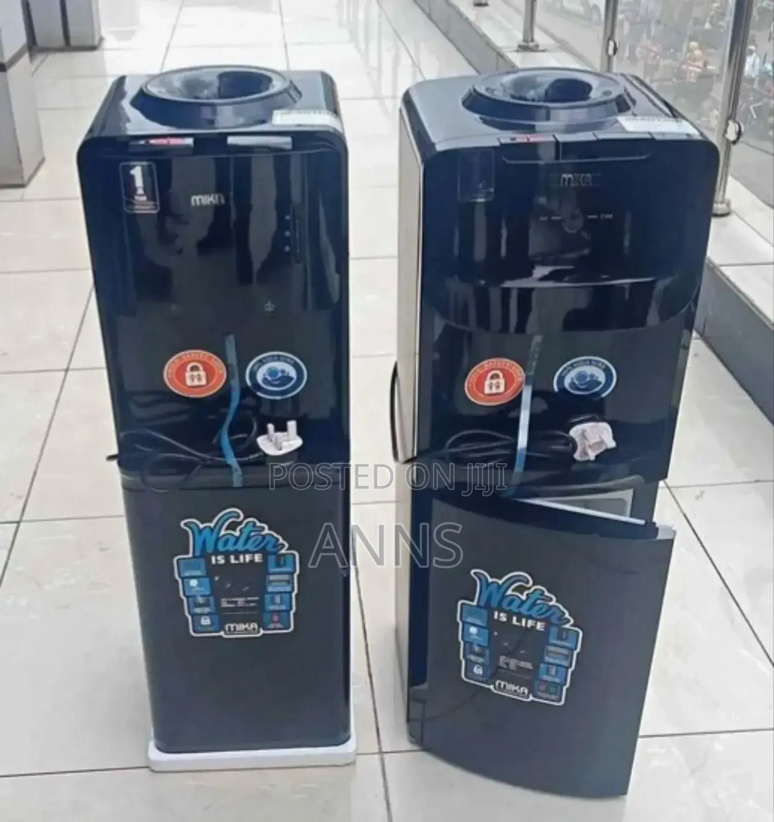 Mika Hot and Cold 2 Tap Water Dispenser