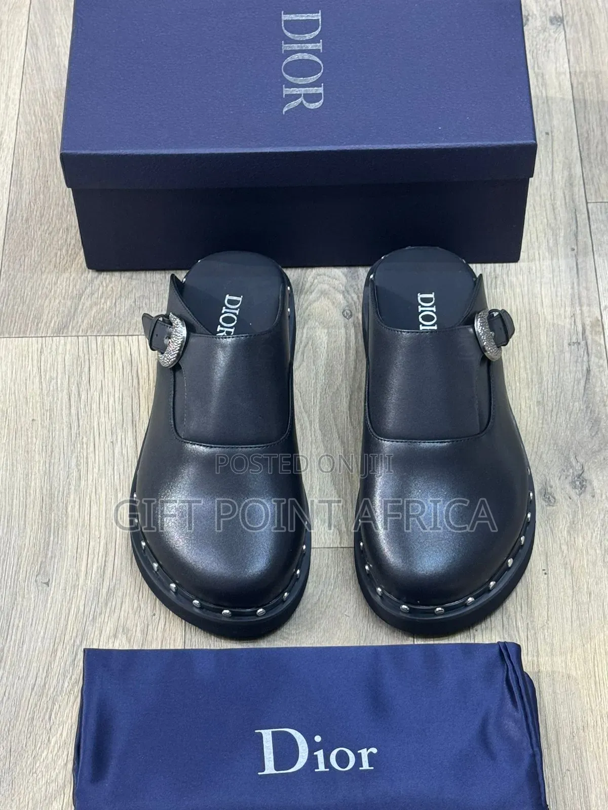 Leather Dior Mules for Men
