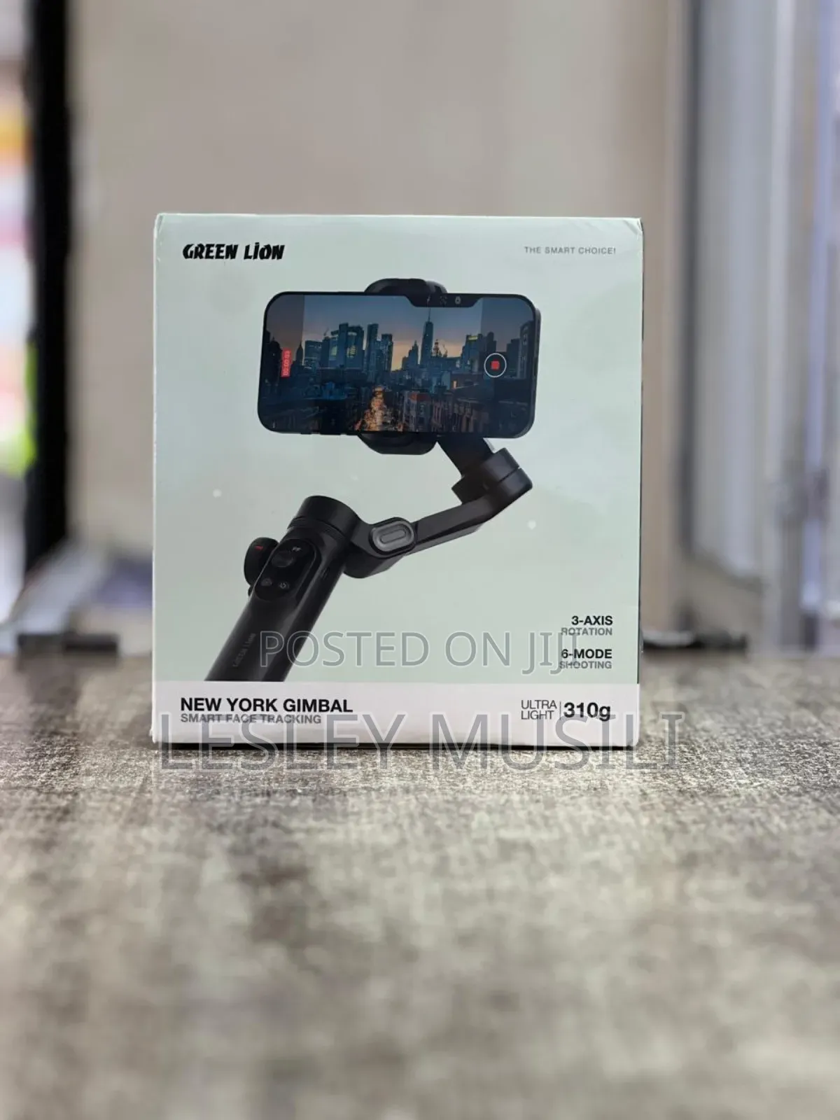 Green Lion New York Gimbal Smart Face Tracking