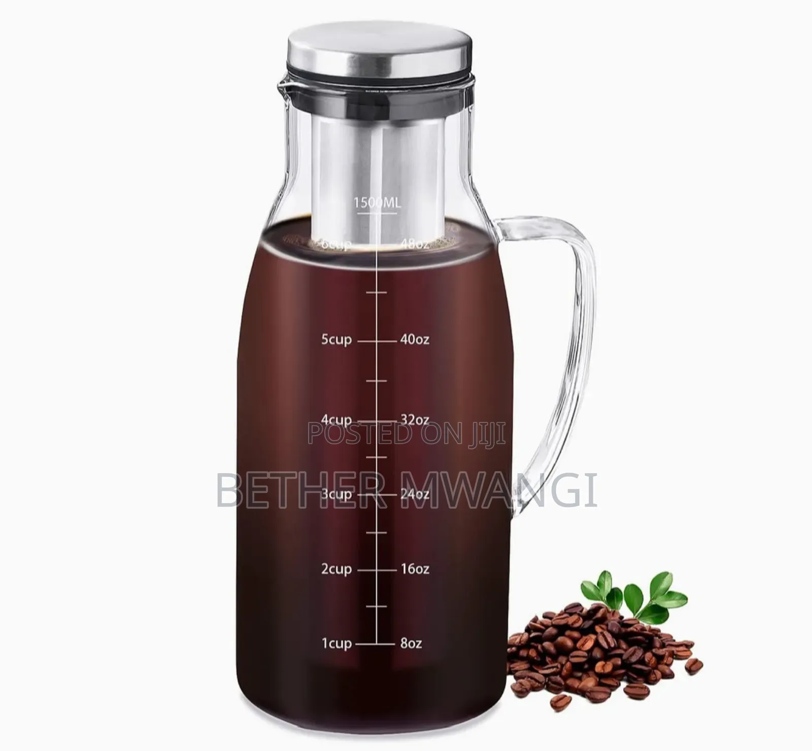 Cold Brew Coffee Maker With Airtight Lid in Kenya